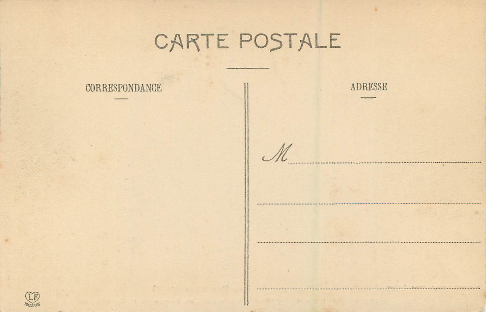 CPA Saint Bertrand de Comminges les Pyrenees Orgue — Verso