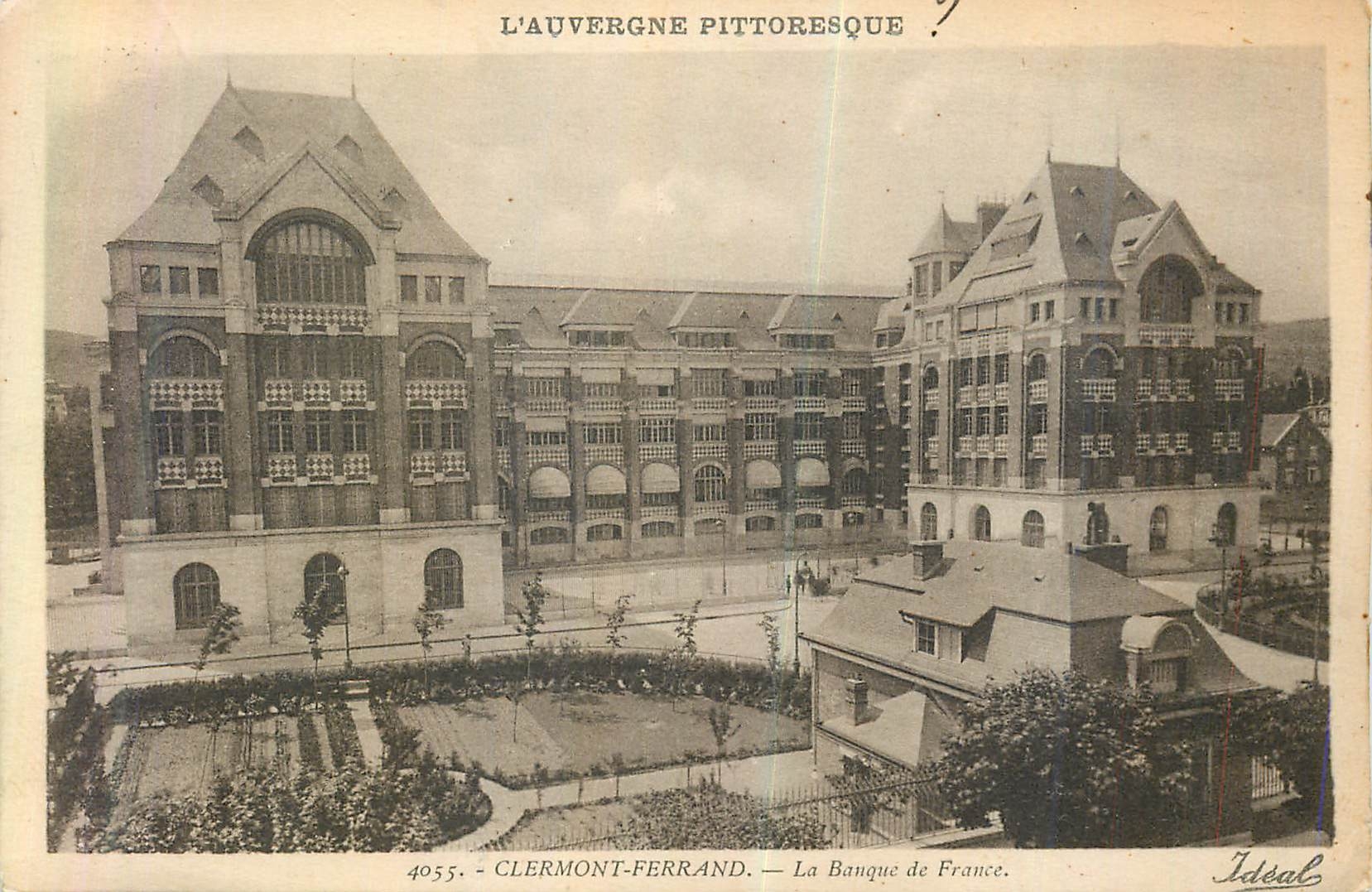 CPA Clermont Ferrand la Banque de France l'Auvergne Pittoresque