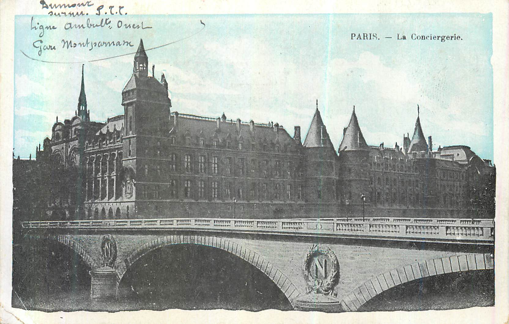 CPA Paris la Conciergerie