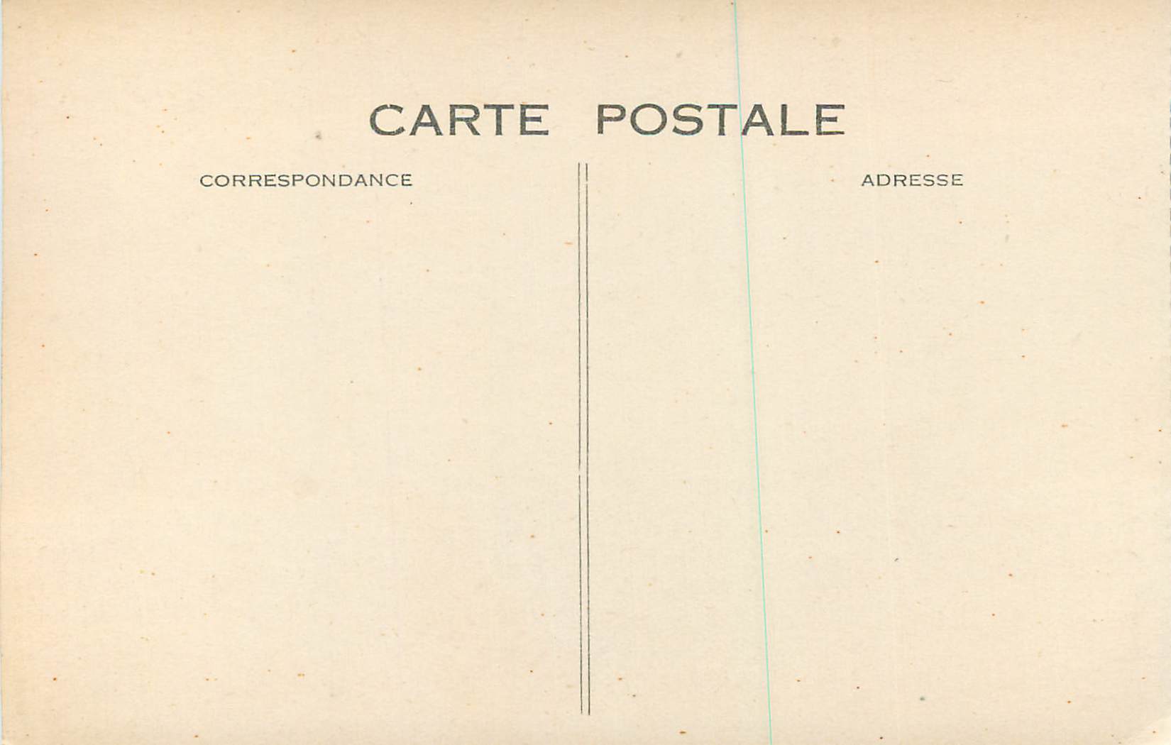 CPA Etretat Vue Generale et Falaise d'Amont — Rückseite