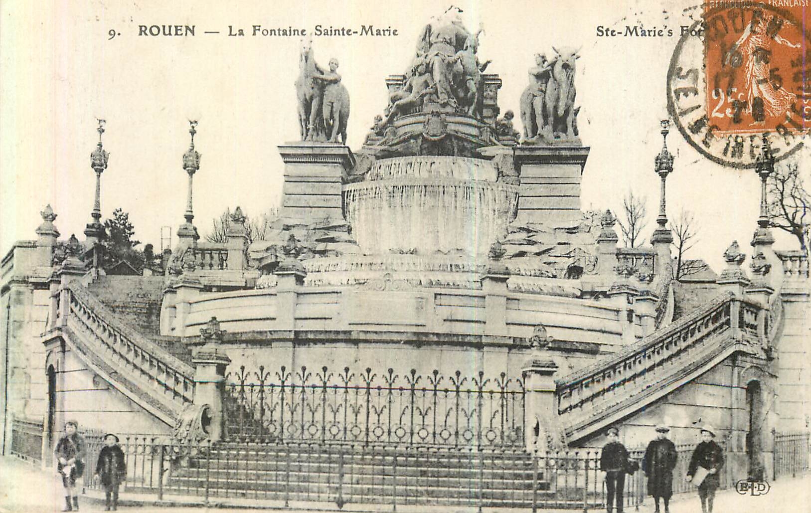 CPA Rouen la Fontaine Sainte Marie