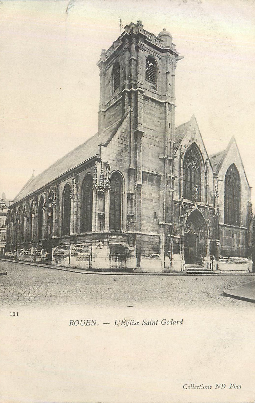 CPA Rouen l'Eglise Saint Godard
