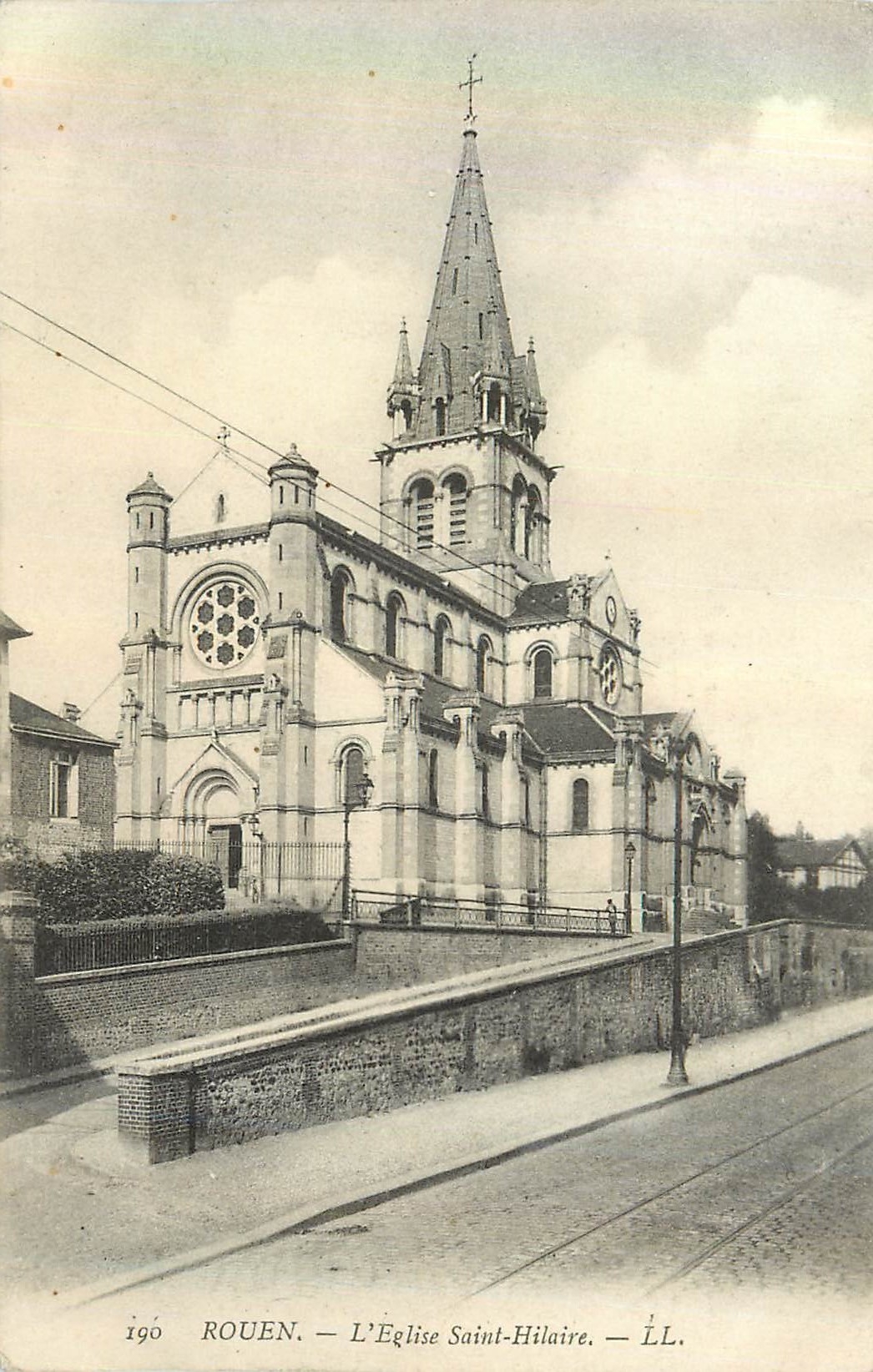 CPA Rouen l'Eglise Saint Hilaire