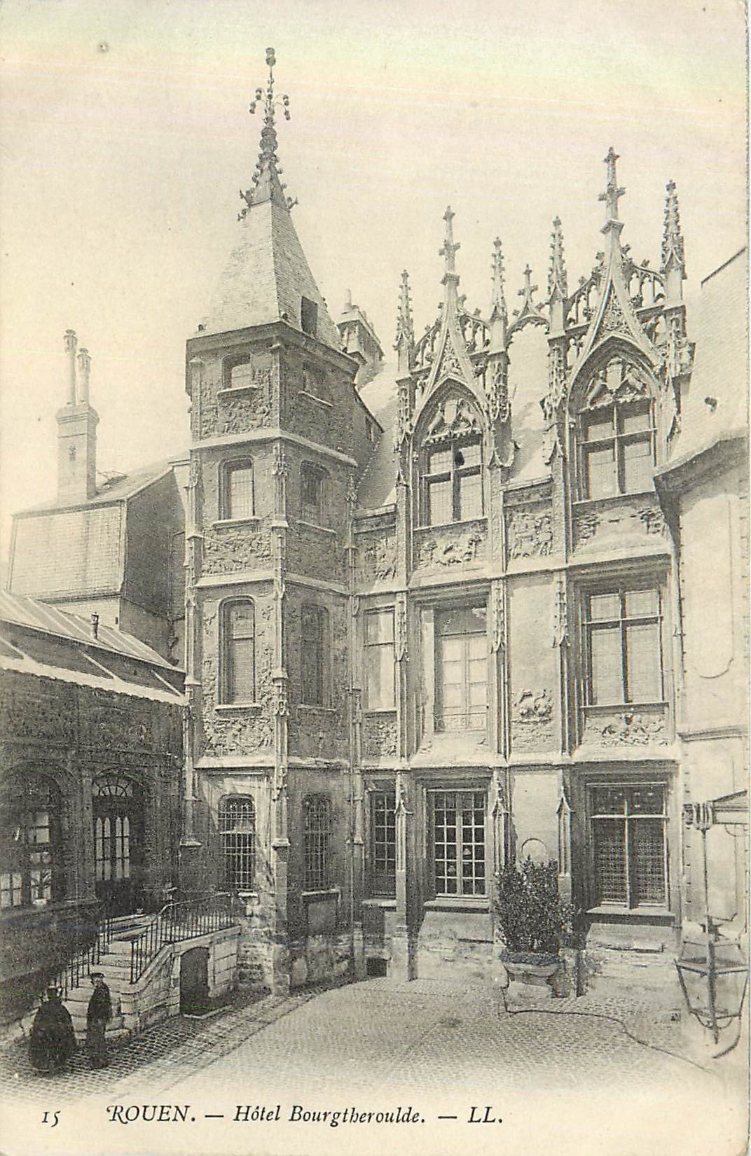 CPA Rouen Hotel Bourgtheroulde 