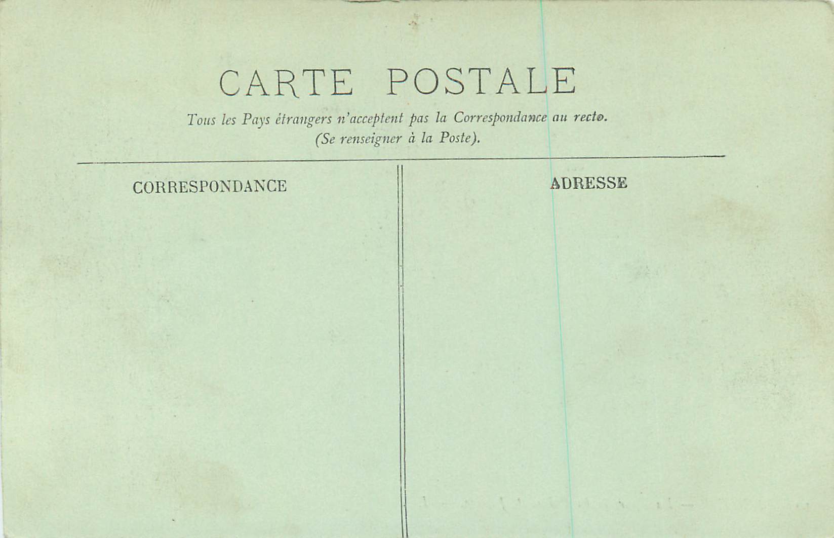 CPA Rouen la Tourelle du Palais de Justice — Verso