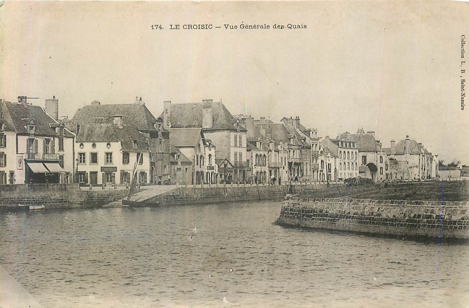 CPA le Croisic Vue Generale des Quais