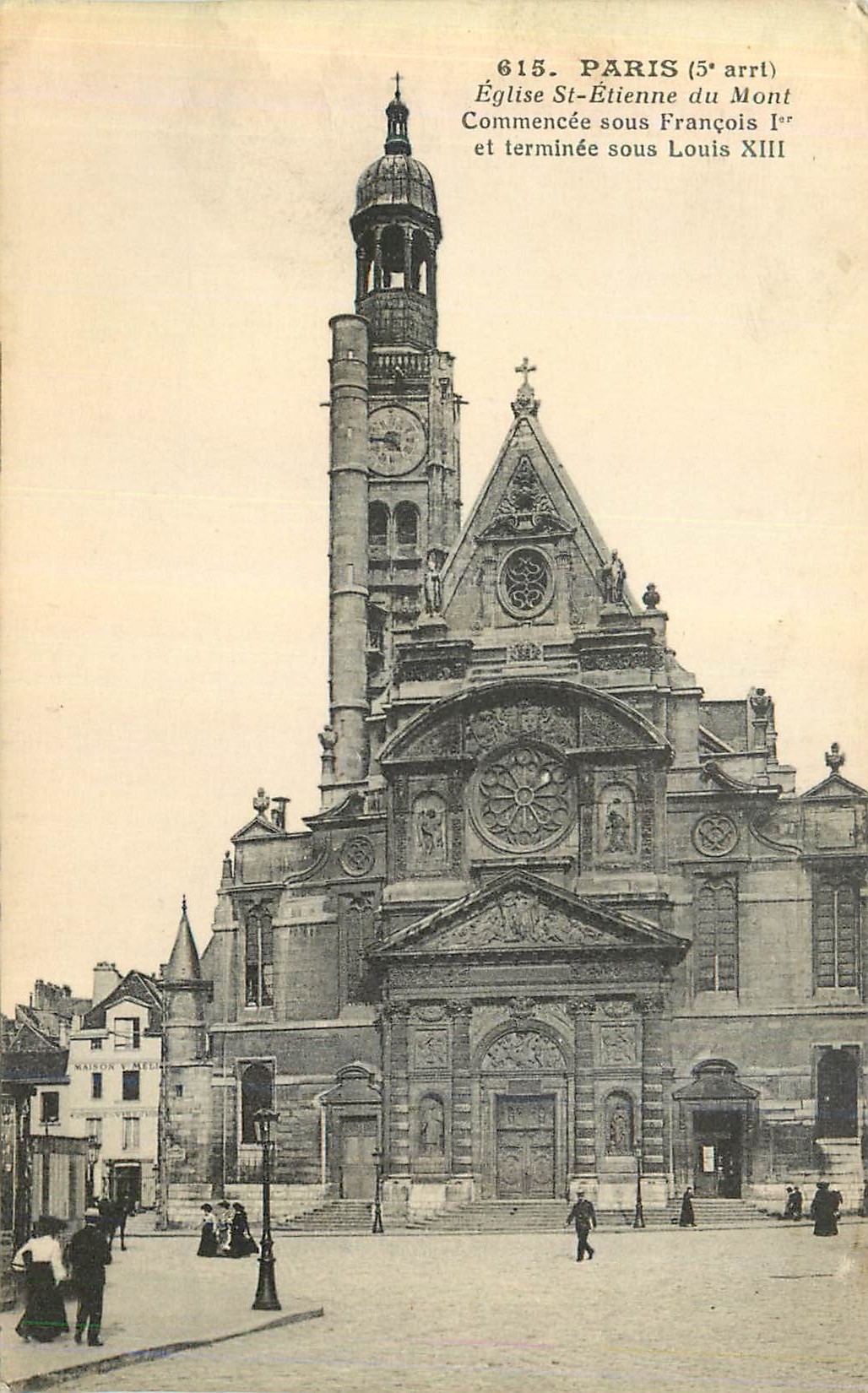 CPA Paris (5e arrt) Eglise St Etienne du Mont
