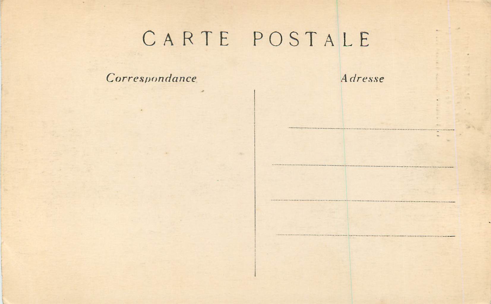 CPA Paris (5e arrt) Eglise St Etienne du Mont — Rückseite