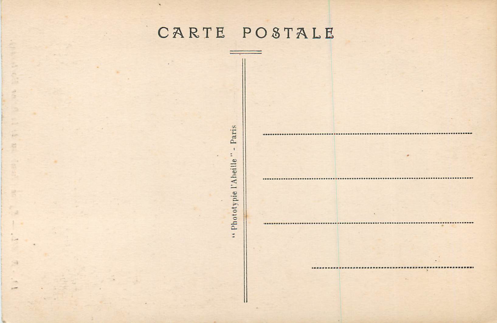 CPA Rueil Eglise (Tombeau de la Reine Hortense) — Rückseite