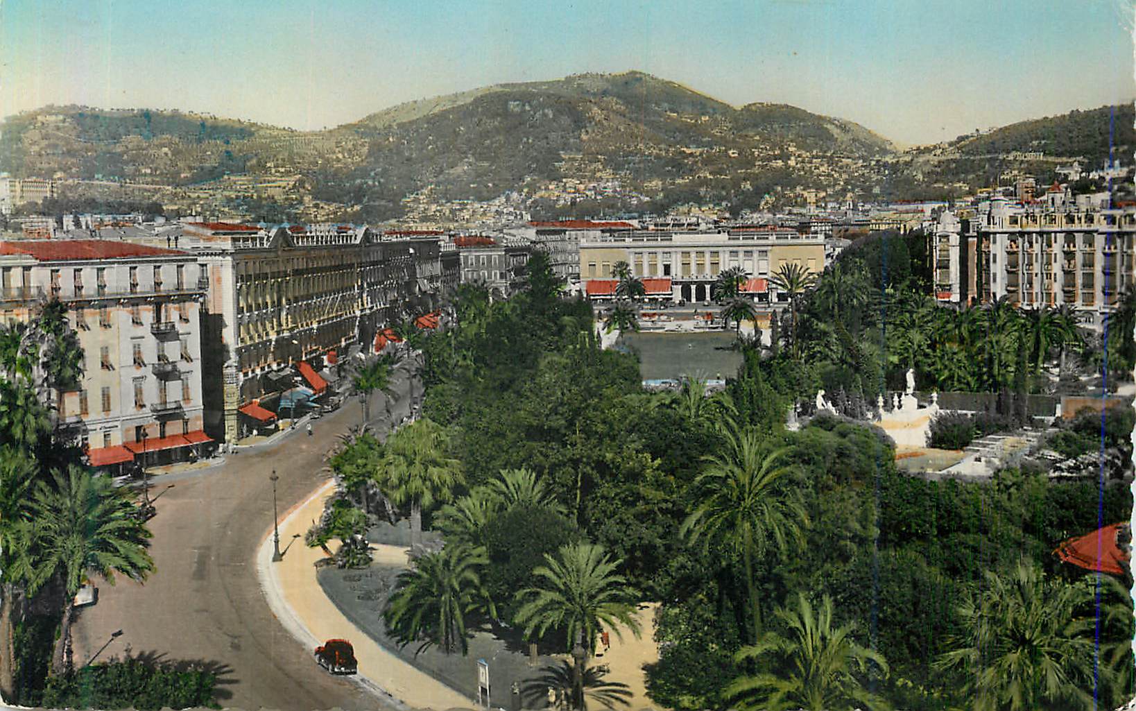 CPM Nice les Jardins Albert le Casino le Theatre de Verdure la Cote d'Azur