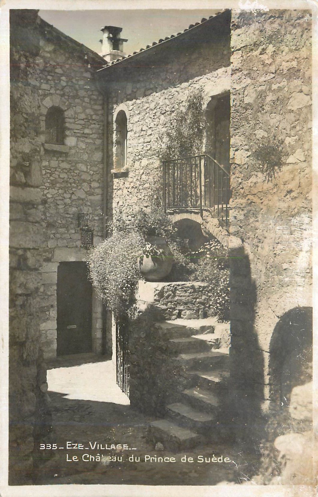 CPM Eze Village le Chateau du Prince de Suede