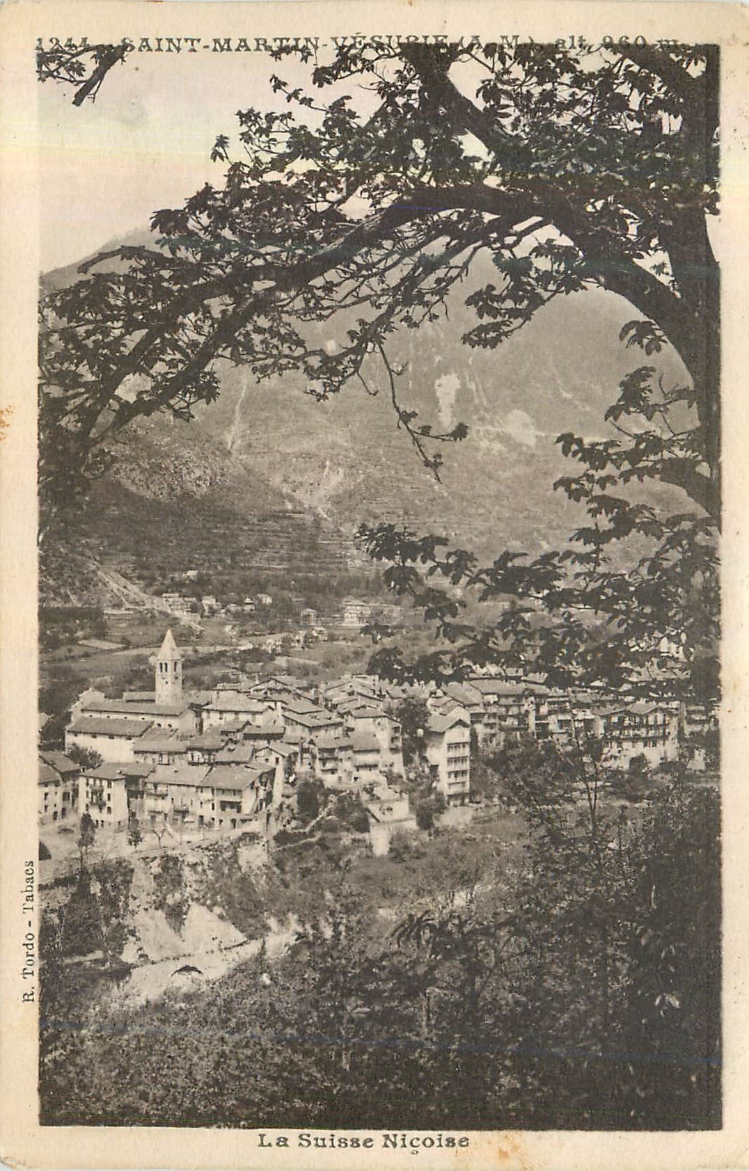 CPA Saint Martin Vesubie (A M) la Suisse Nicoise