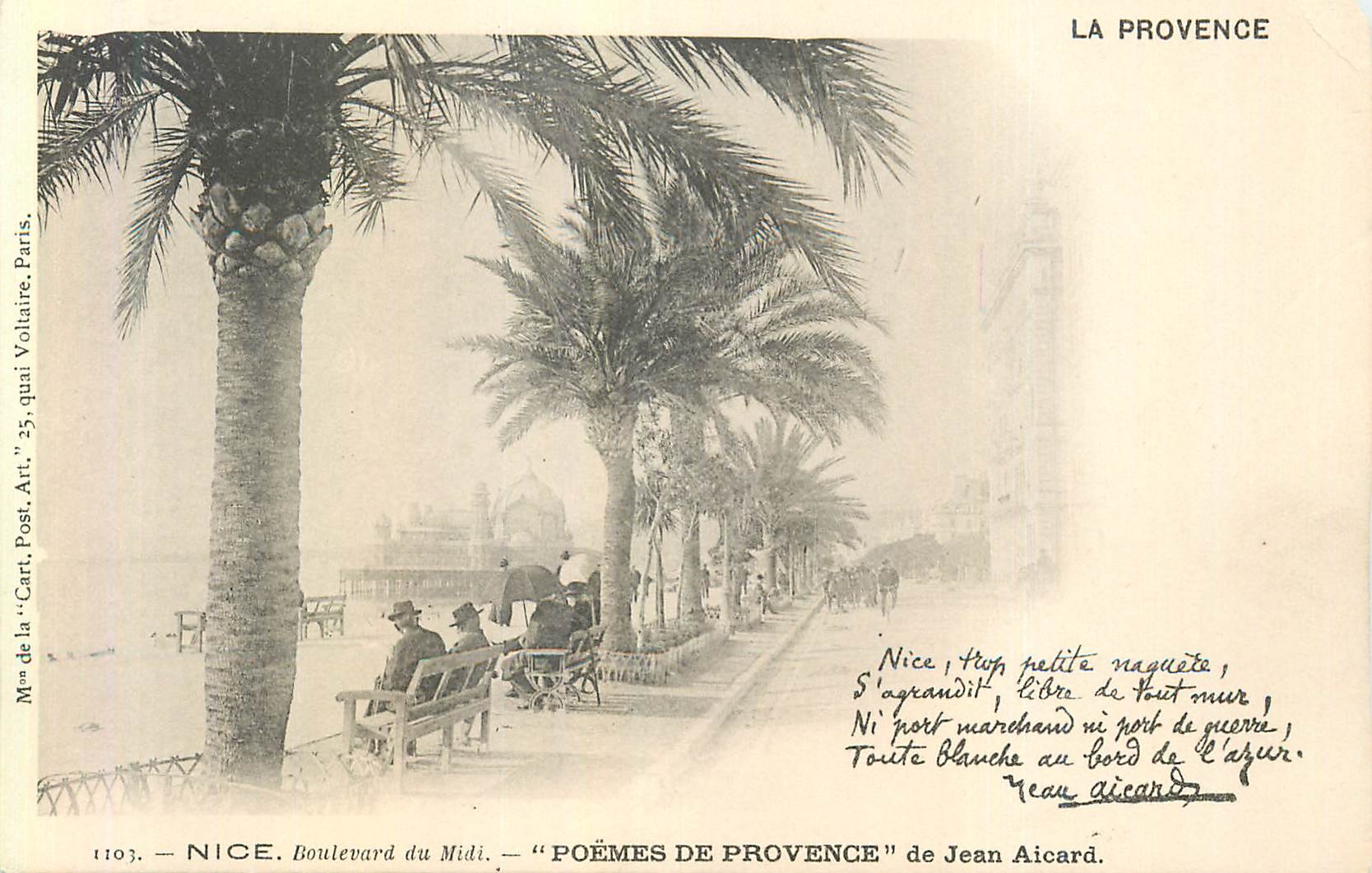CPA Nice Boulevard du Midi la Provence (carte 1900)
