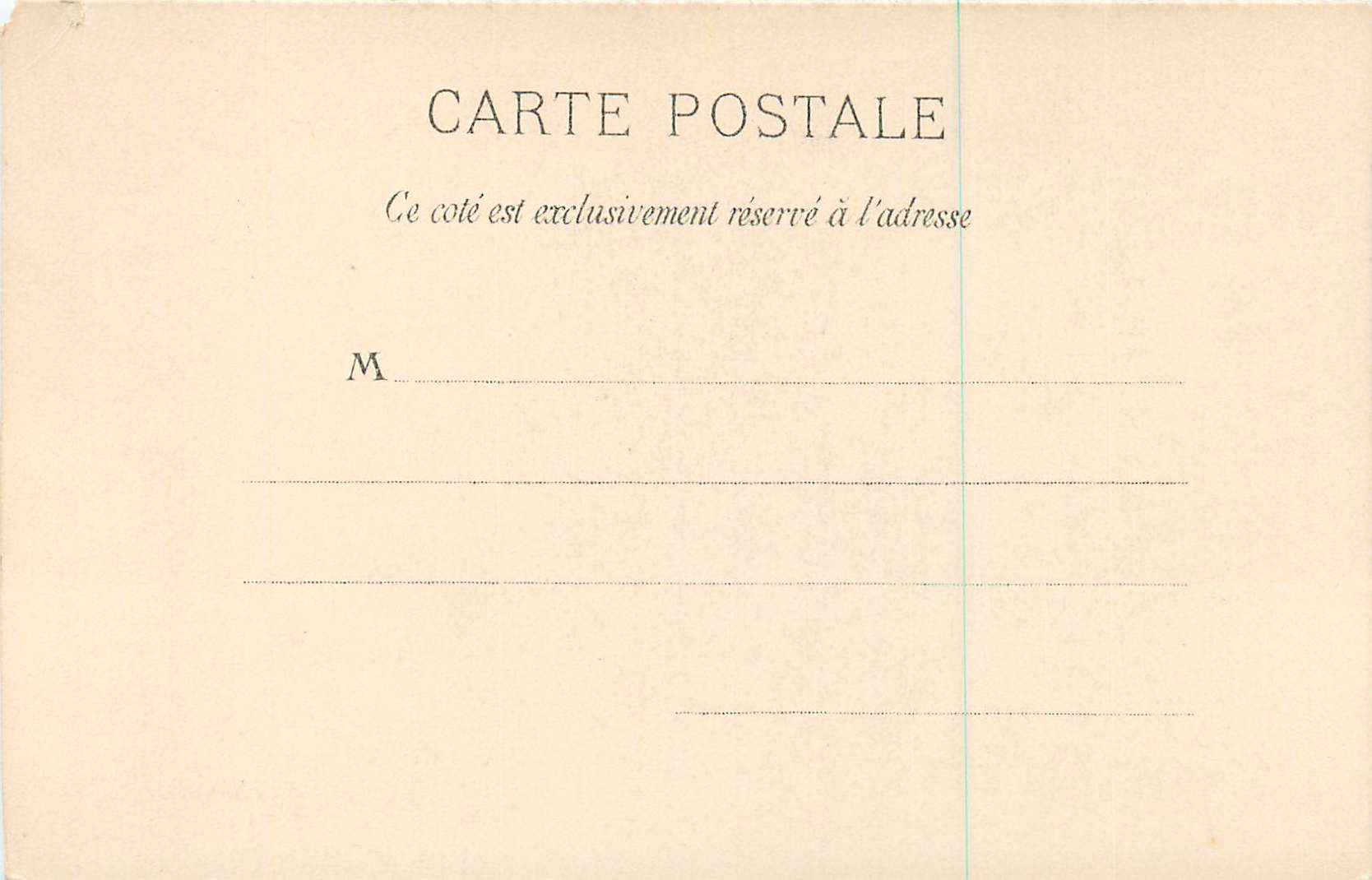 CPA Nice Boulevard du Midi la Provence (carte 1900) — Rückseite