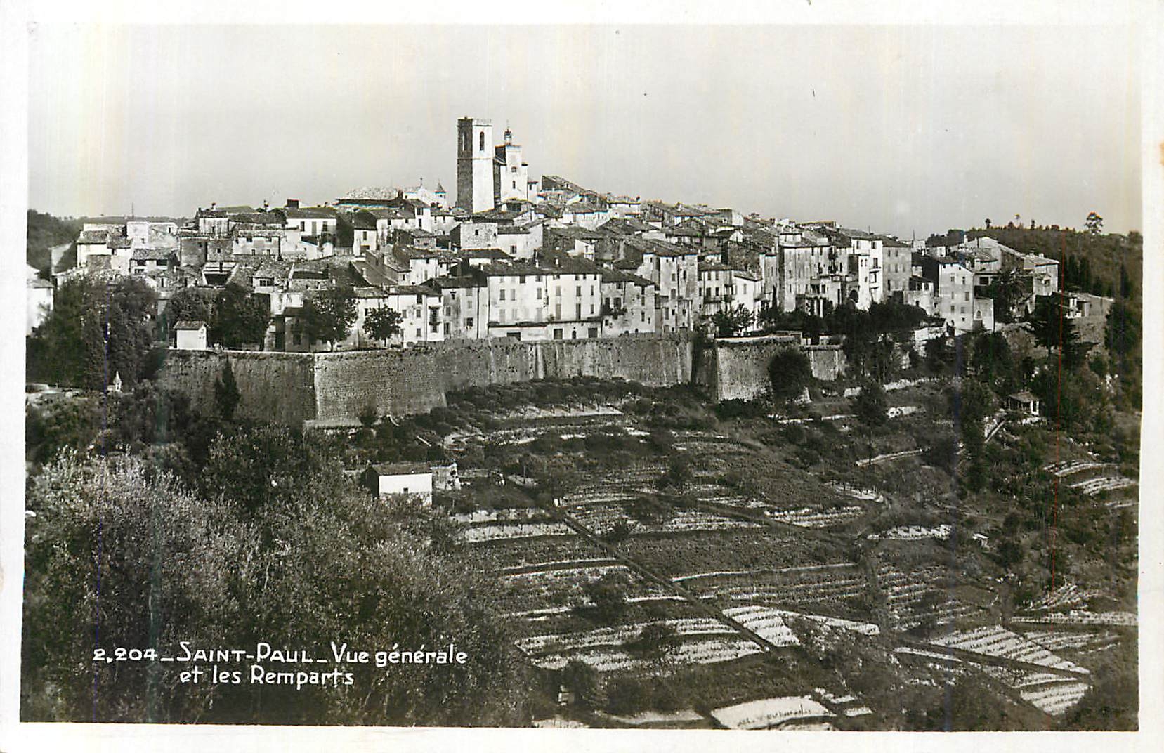 CPM Saint Paul Vue Generale et les Remparts