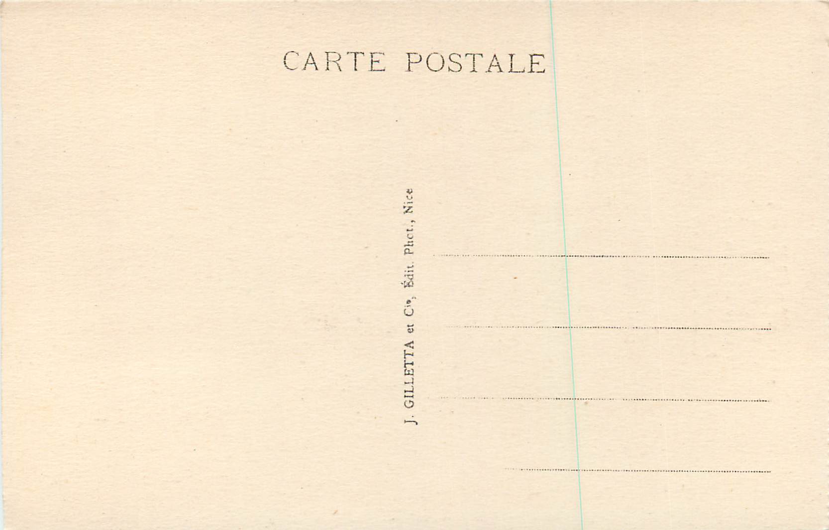 CPA Saint Paul (A M) Entree de la Ville les Remparts et le Donjon Cote d'Azur — Rückseite