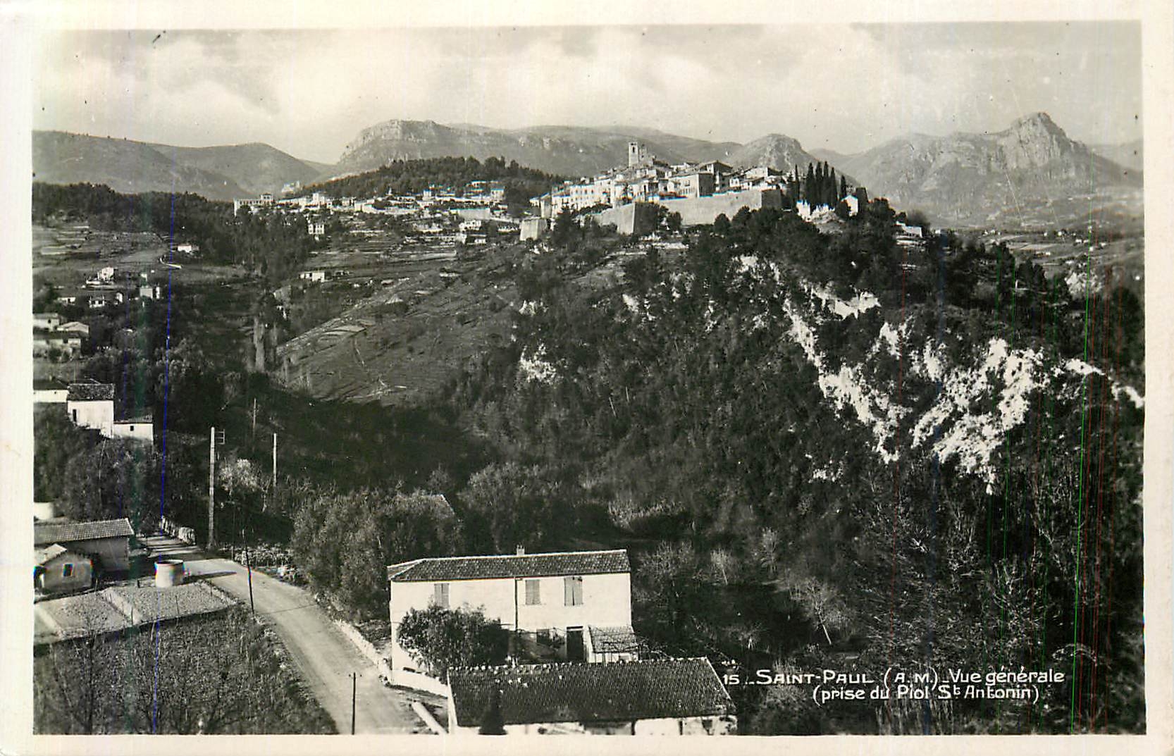 CMA Saint Paul (A M) Vue Generale Prise du Piol Sr Antonin)