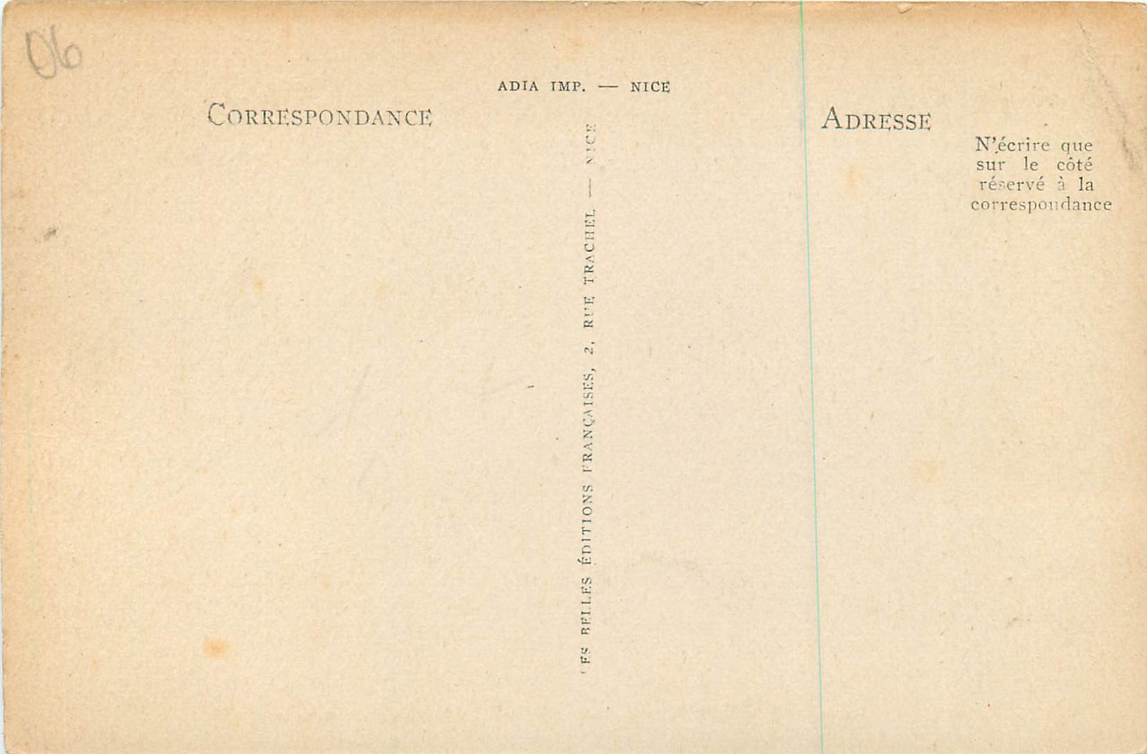 CPA la Turbie Vue generale et la Tour d'Auguste — Rückseite