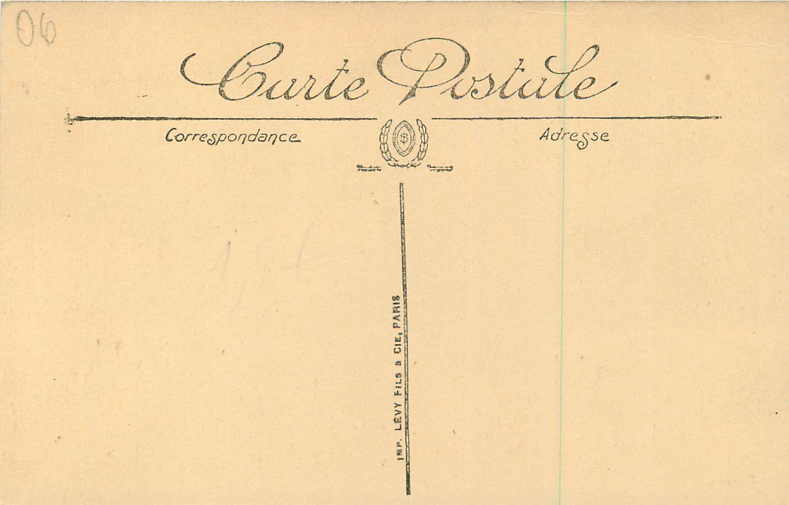 CPA la Turbie Vue Generale — Rückseite