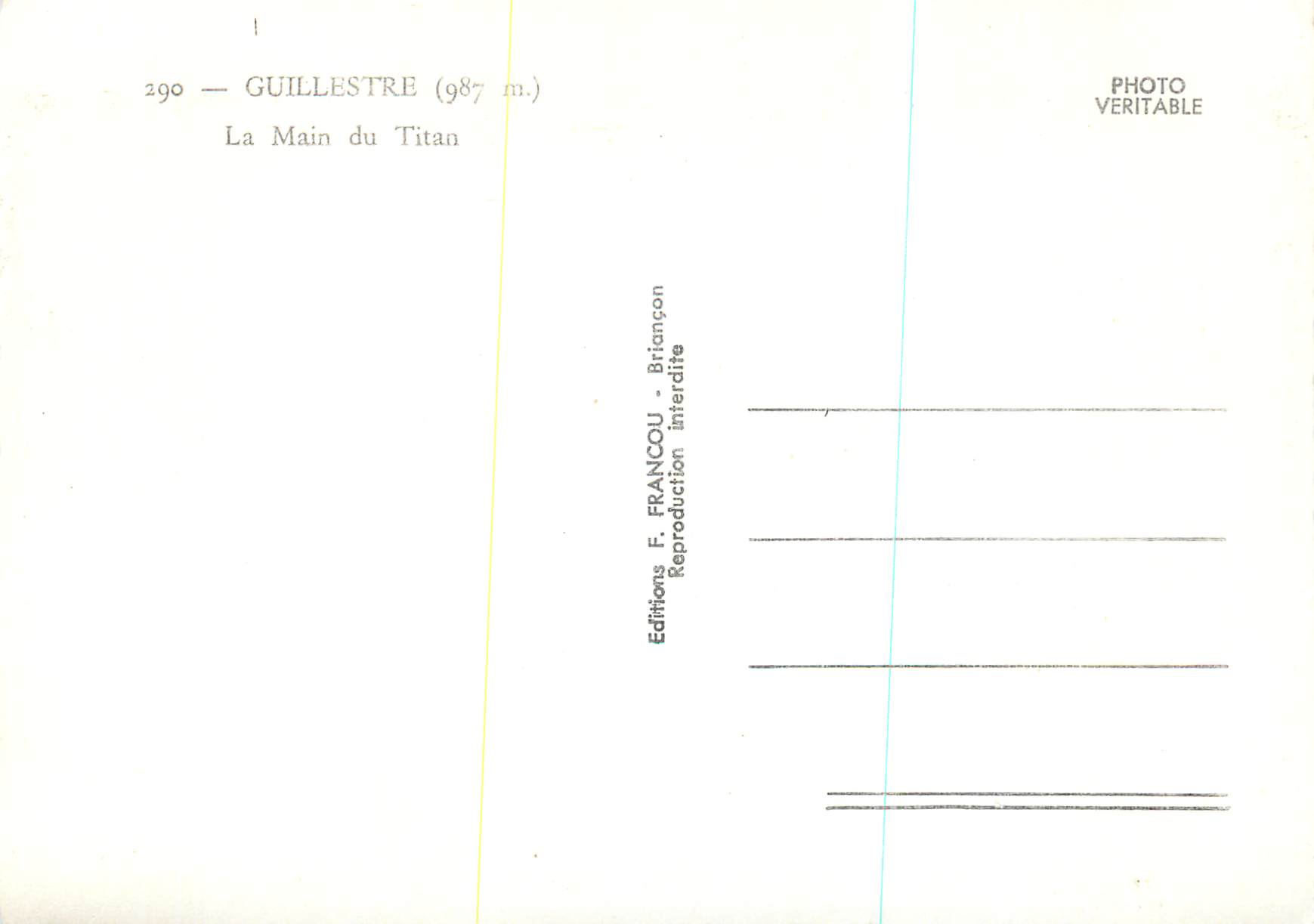 CPM Guillestre (987m) la Main du Titan — Rückseite