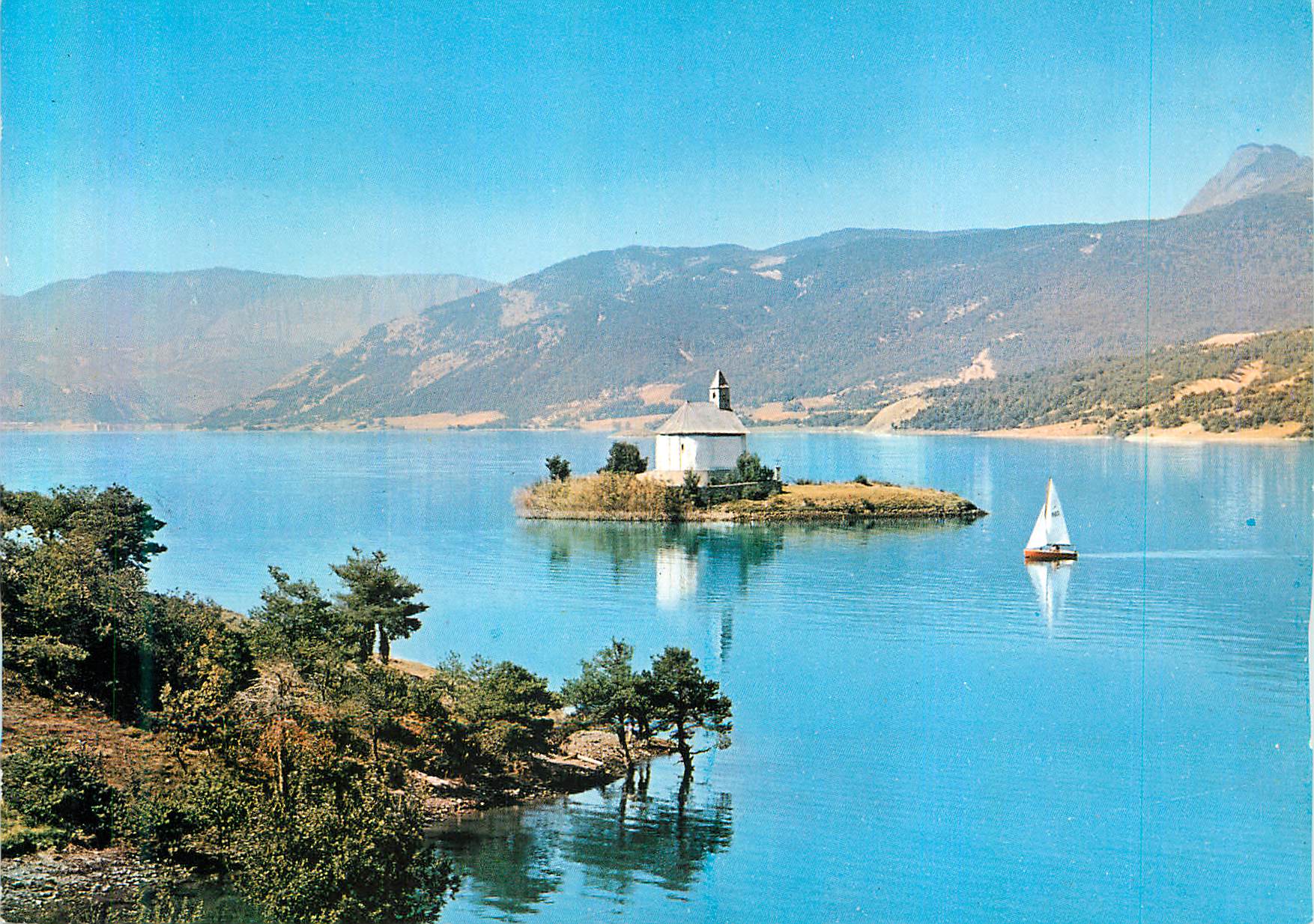 Lac de Serre-Ponçon — Chapelle de Saint-Michel de Prunières — ABEL, Éditeur GAP