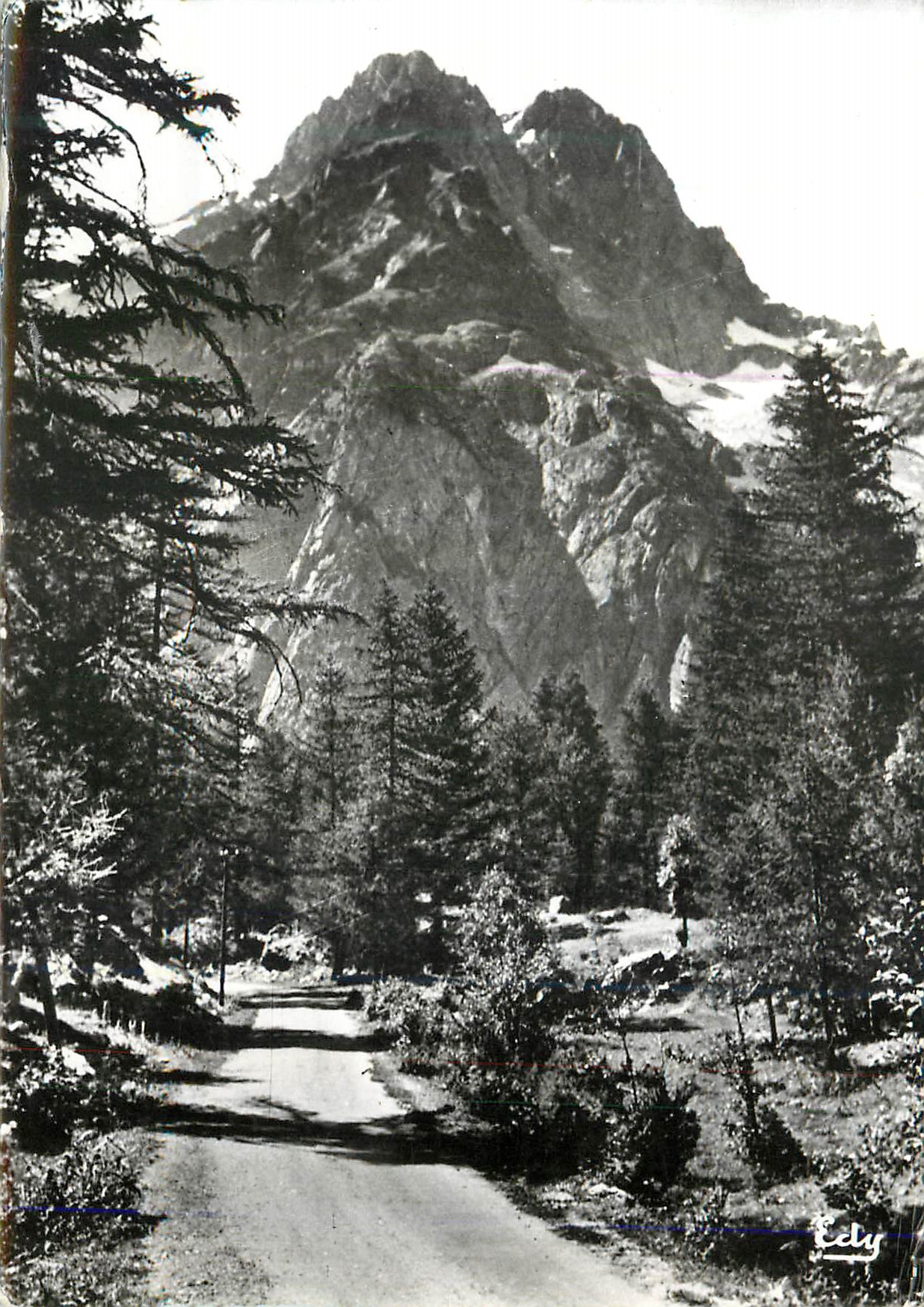 CPM le Pelvoux (3946m) et la Route d'Allefroide Vallouise Images de Chez Nous