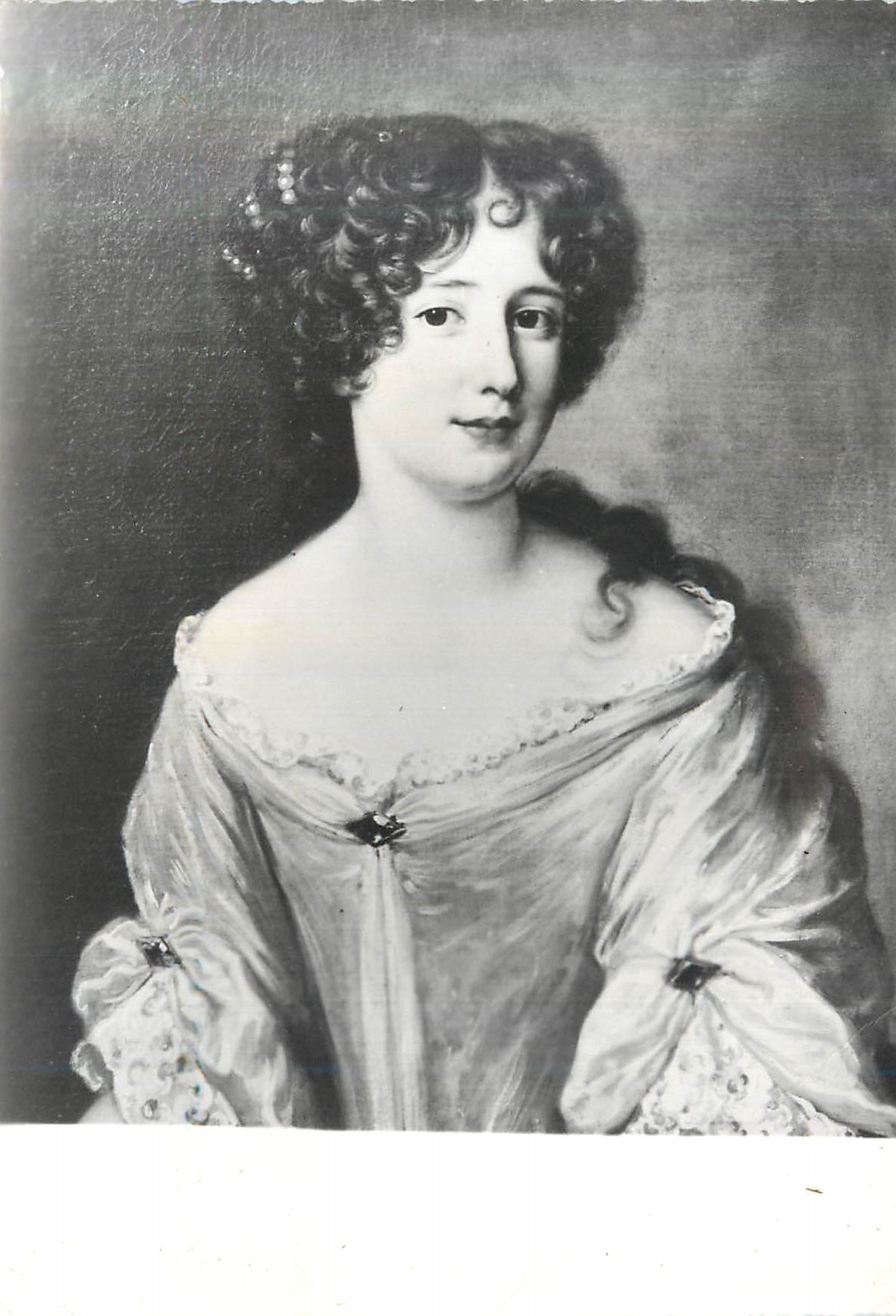 Portrait de Marie Mancini — Brouage (Charente-Maritime) ville fortifiée du XVIIe siècle