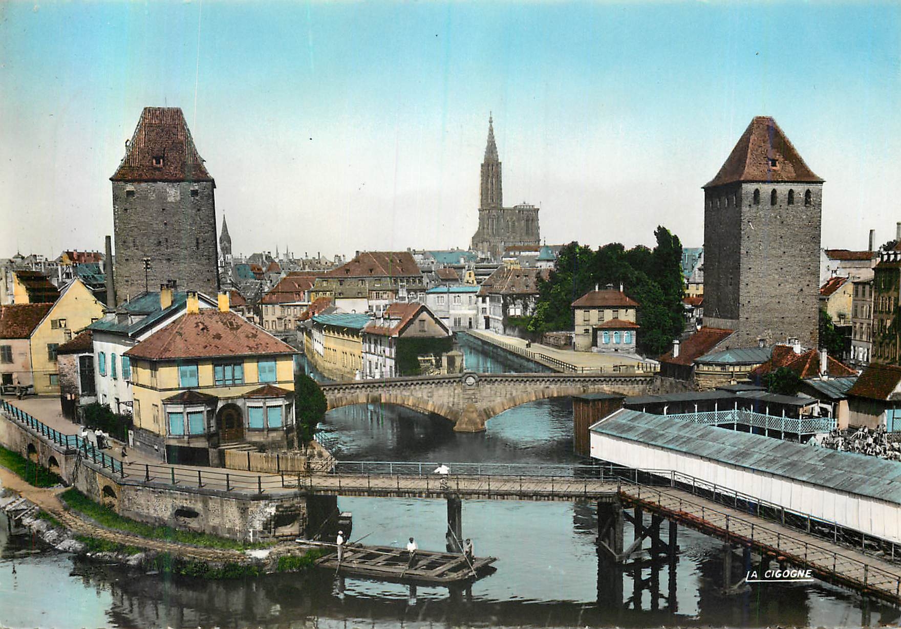 CPM Strasbourg (Bas Rhin) les Ponts Couverts