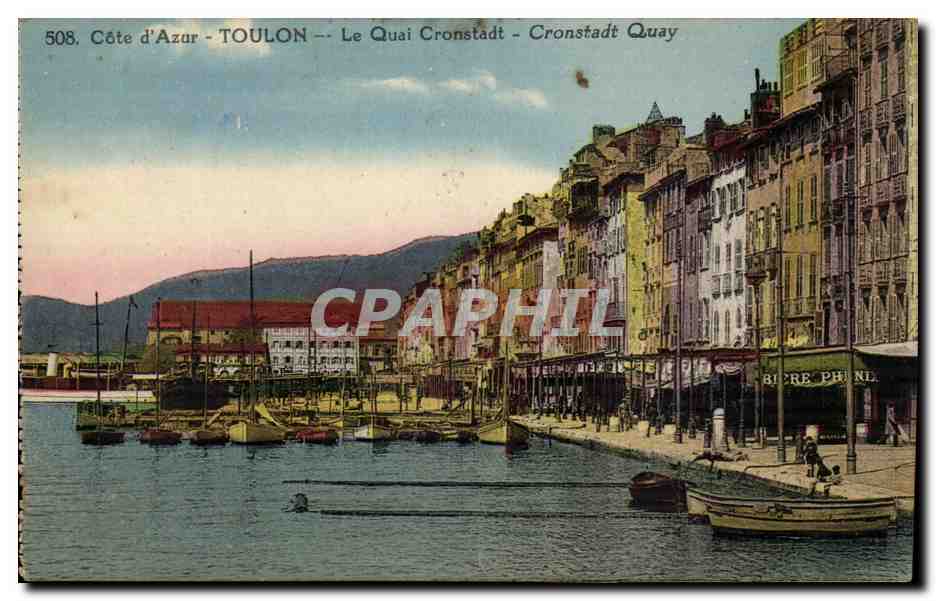 Toulon — Le Quai Cronstadt — Côte d'Azur