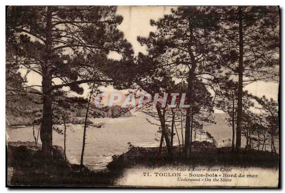Toulon CPA Sous bois Bord de mer