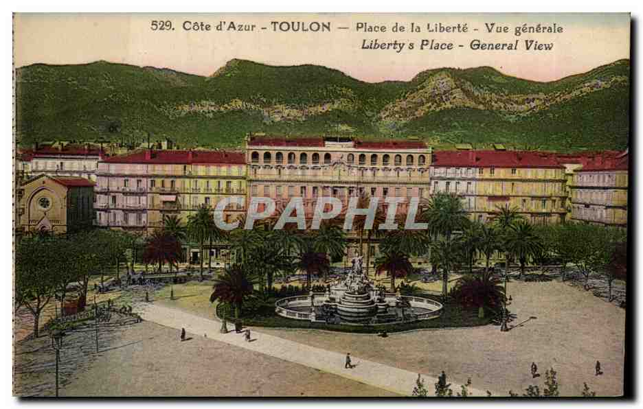 Toulon — Place de la Liberté — Vue générale