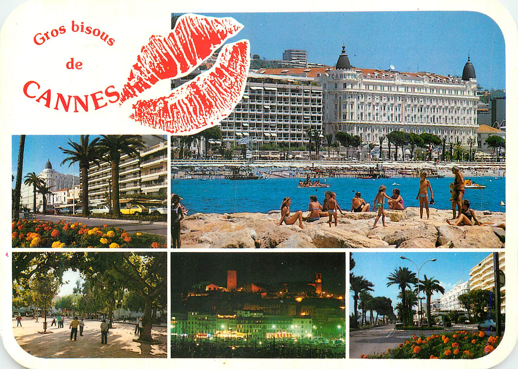 CPM Gros Bisous de Cannes Images de France Cote d'Azur