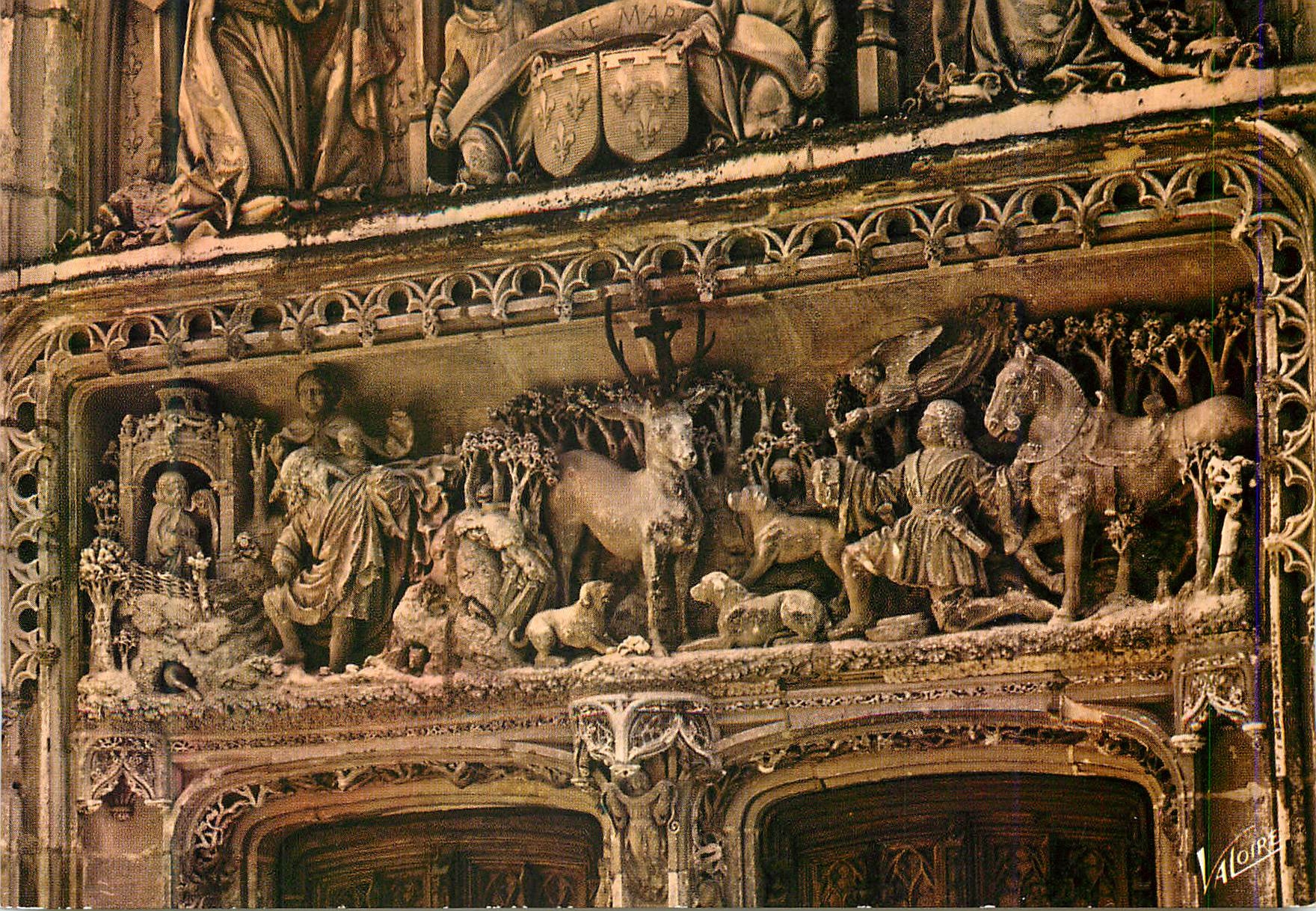 CPM Amboise (Indre et Loire) Les Merveilles du Val de Loire La Chapelle Saint Hubert