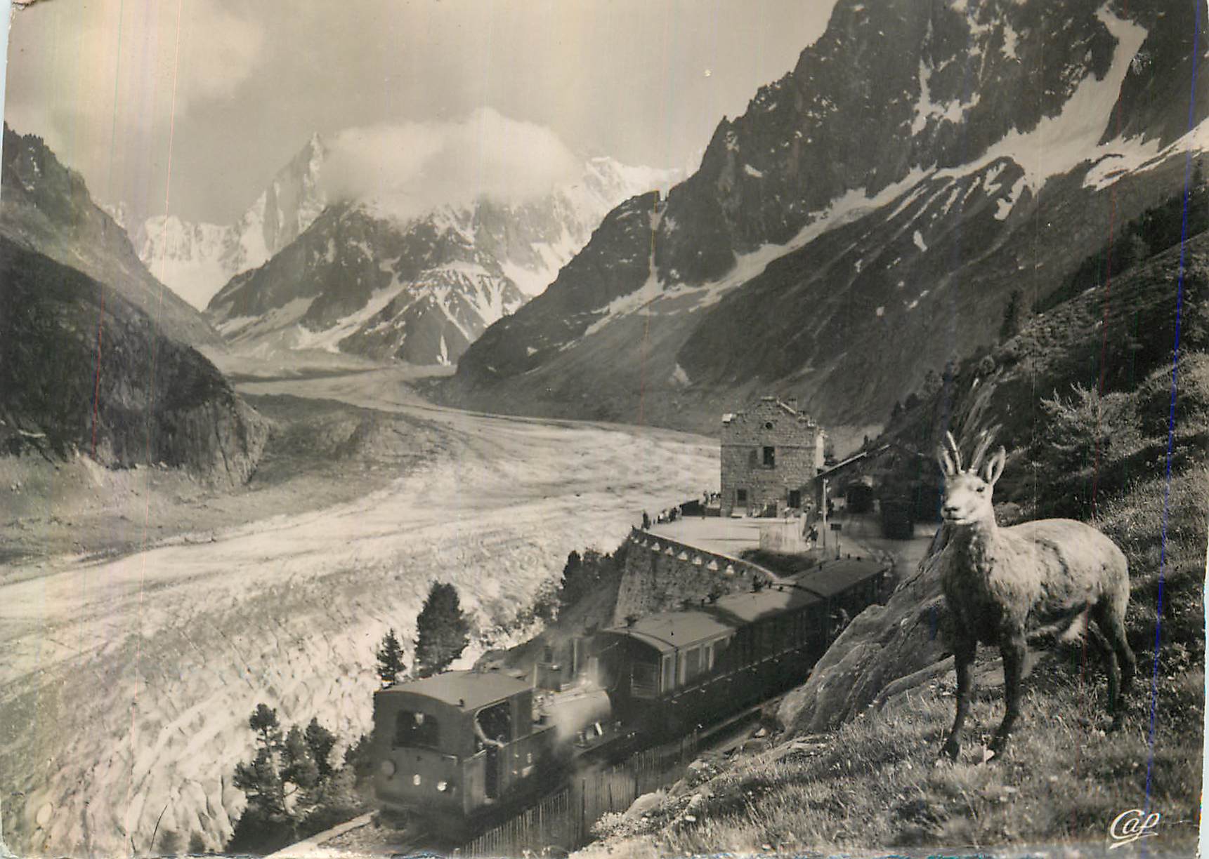 Chamonix-Mont-Blanc — La Mer de Glace — Cie des Arts Photomécaniques