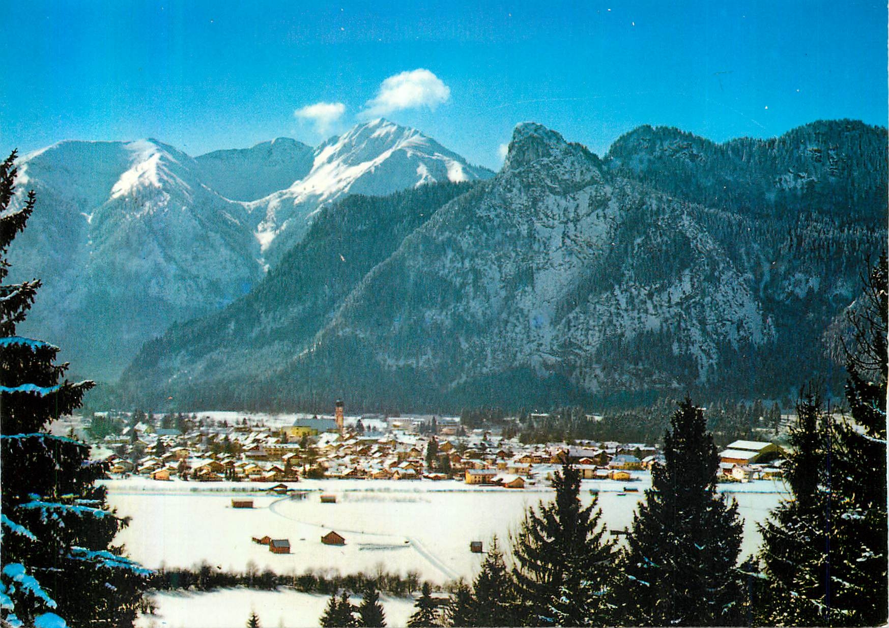 CPM Oberammergau Oberbayern Hohentuftkurort Beruhmte Passionsspiele (alle 10 Jahre) Gagen Notkarspitze (1889 m)