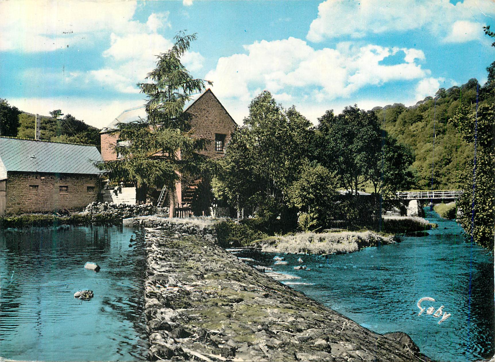 CPM Moulins Bretons Coat Cren en Plouay (Morbihan)