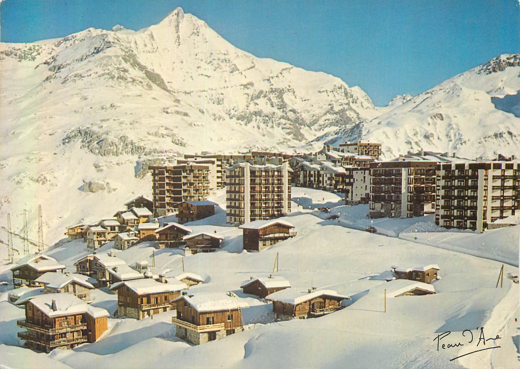 CPM Tignes le Lac (Savoie) Le Lavachet etla Grande Sassiere