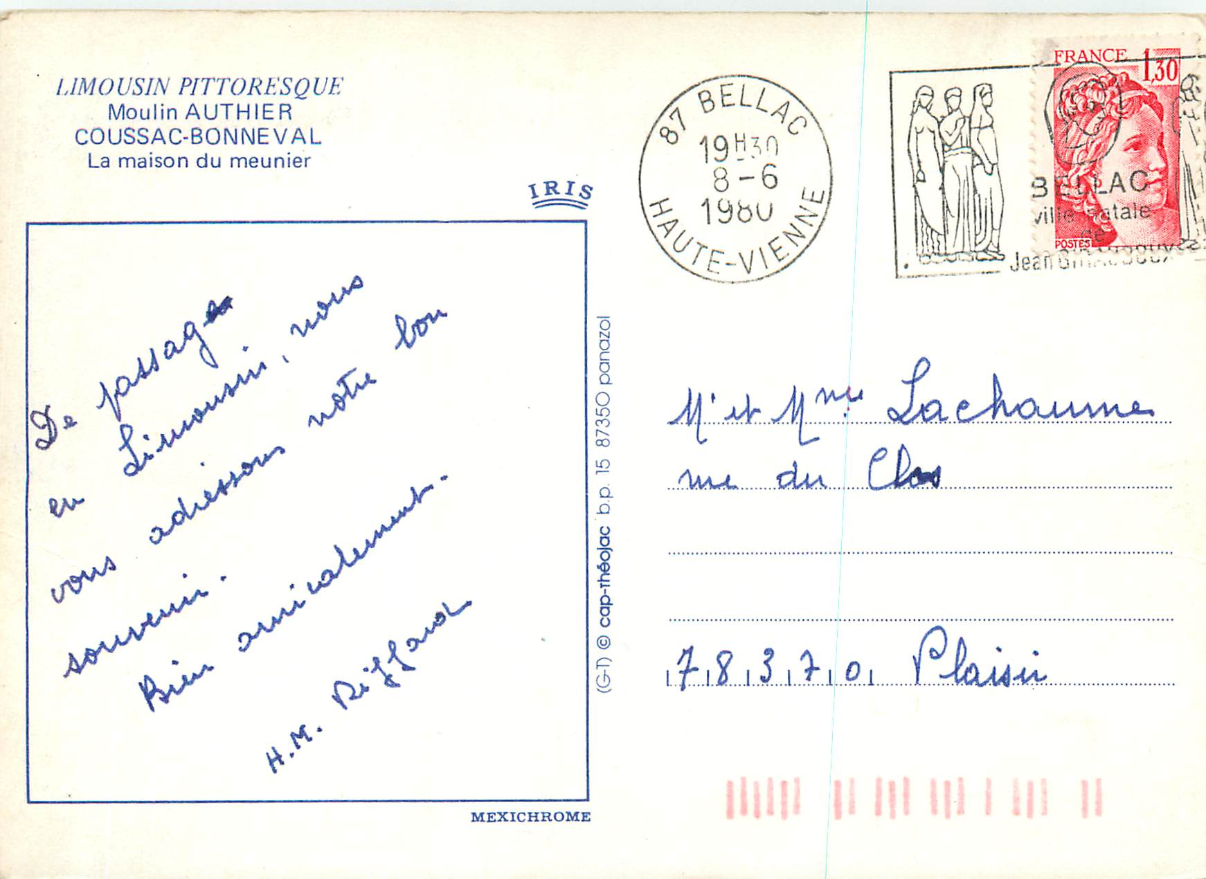 Intérieur d'une maison du Limousin — Moulin Authier, Coussac-Bonneval — IRIS — Reverso