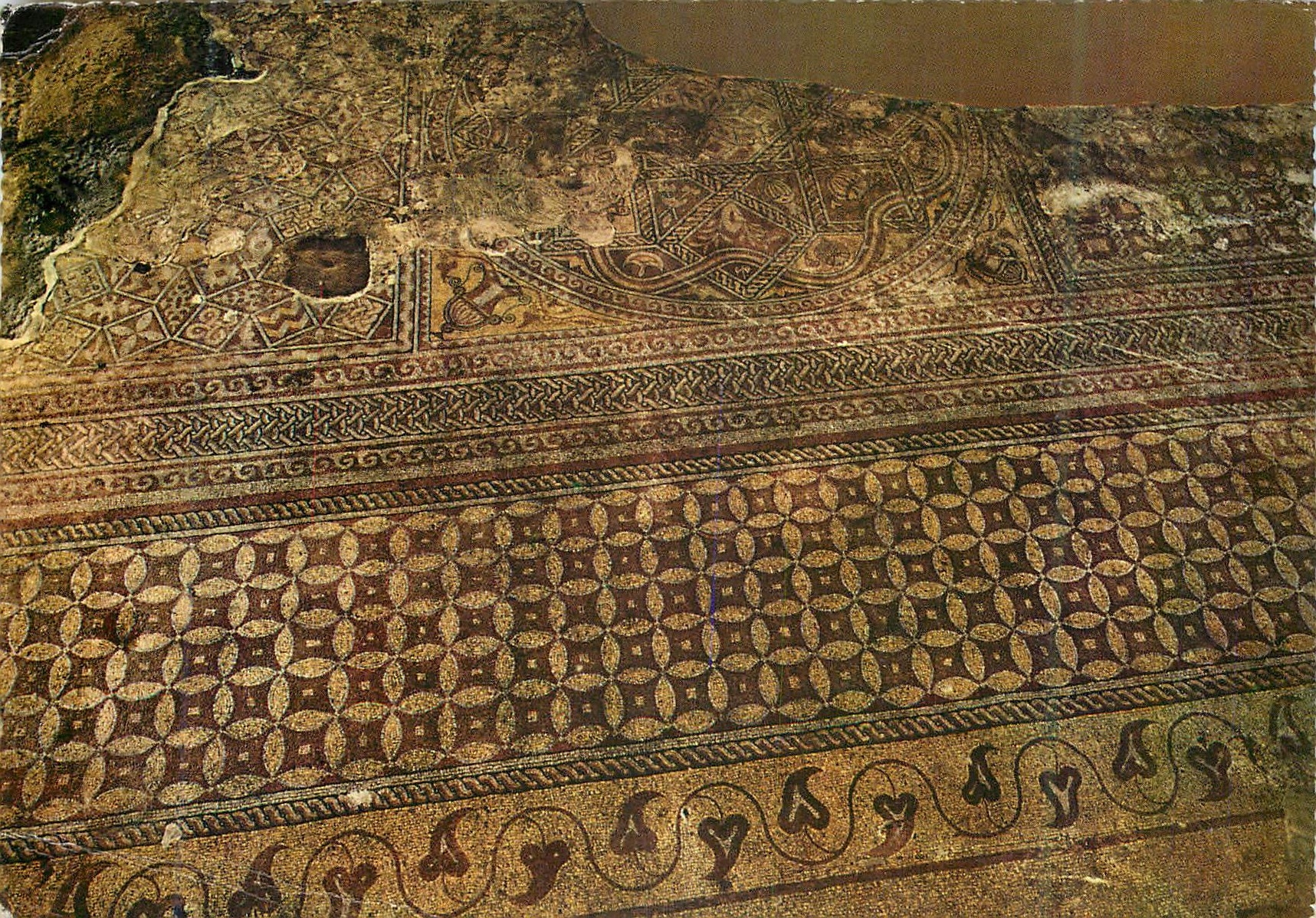 Mosaïque antique romaine — Constantza — éditeur Kretiger, n° 1135/10