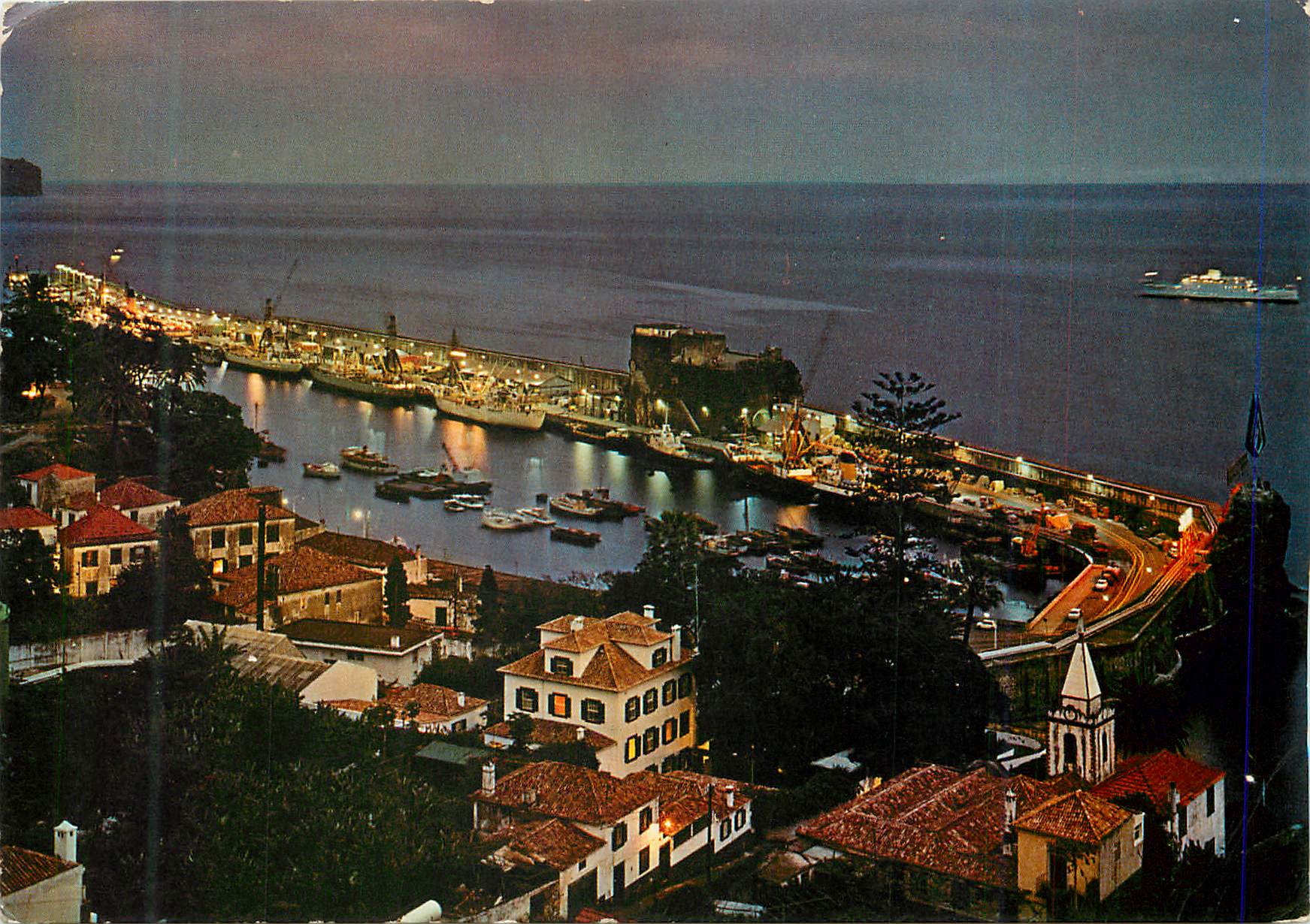 CPM Funchal (Madeira) Vue du Port