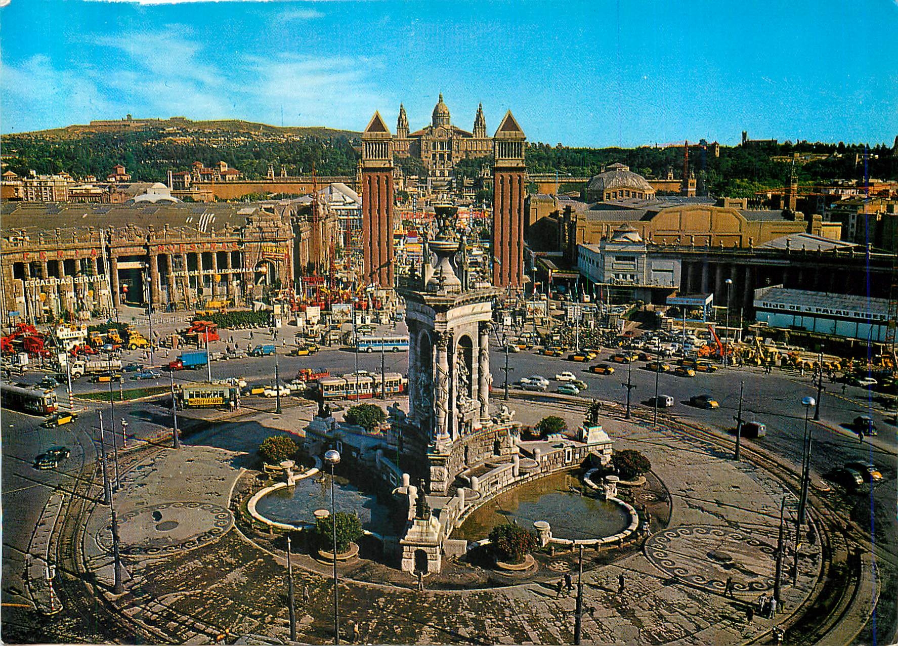 Plaza España — Palacio Nacional — Vision-Color Barcelona N.º 21