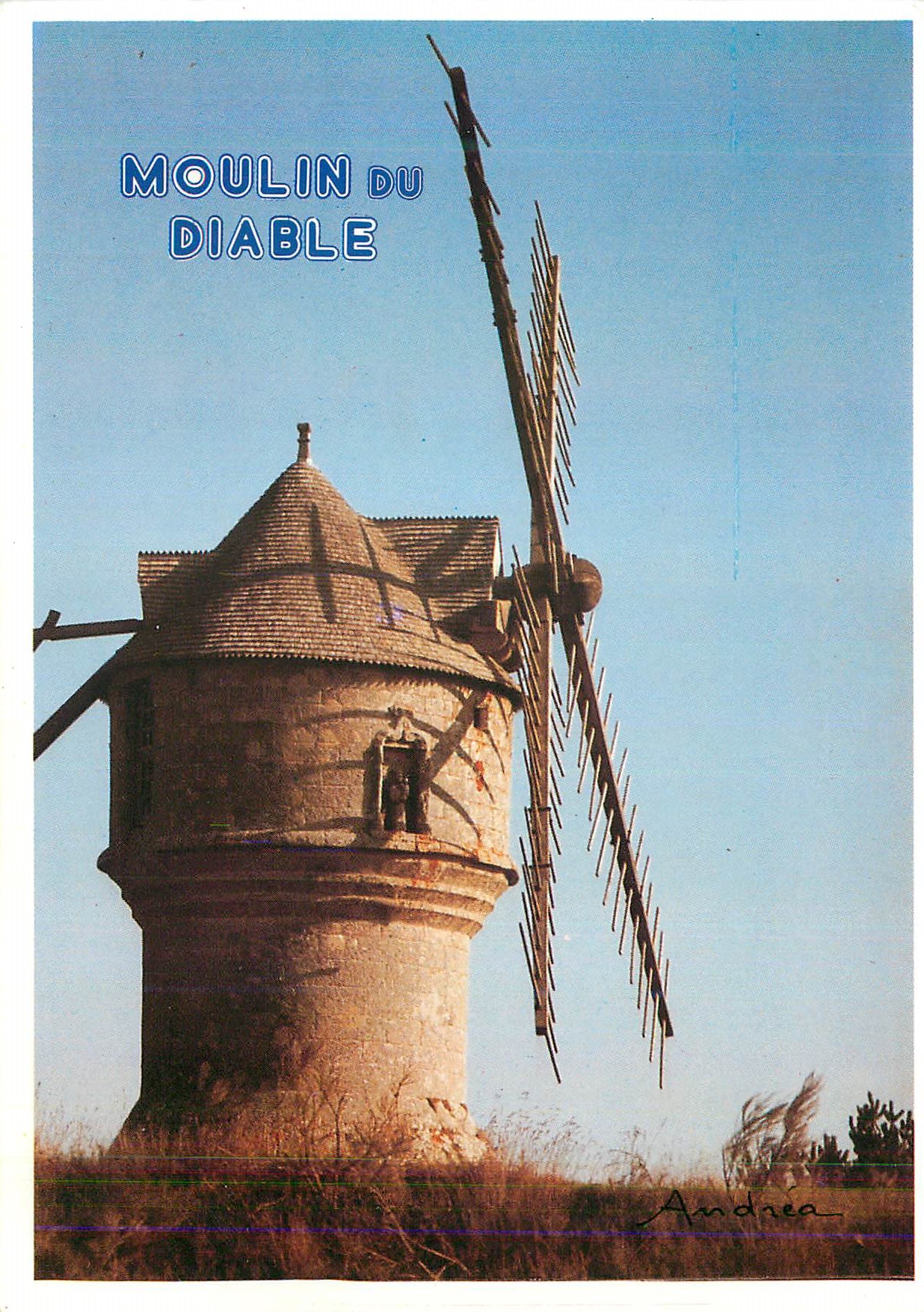 CPM Moulin du Diable Presqu'Ile Guerandaise Lumiere de la Cote d'Amour
