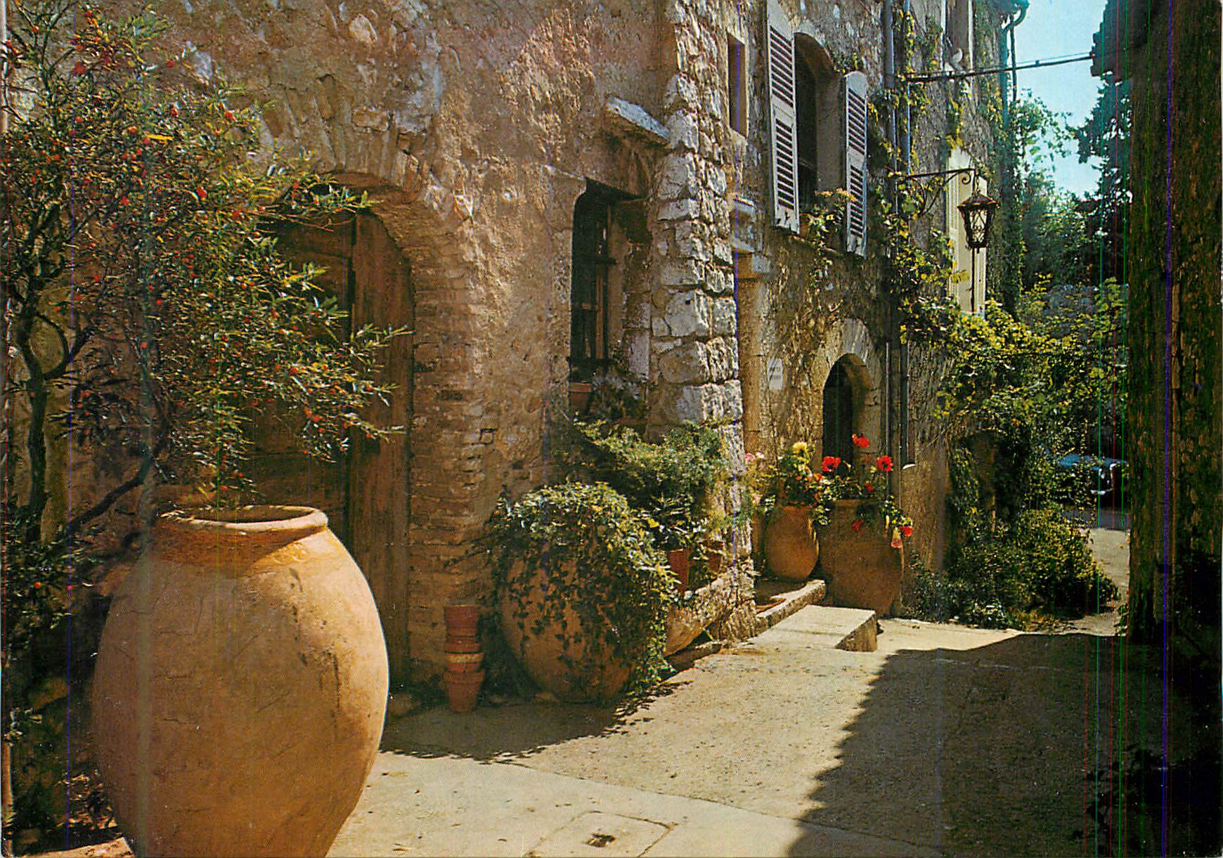 CPM Saint Paul (Alpes Maritimes) French Riviera Cote d'Azur Vieille rue Pittoresque