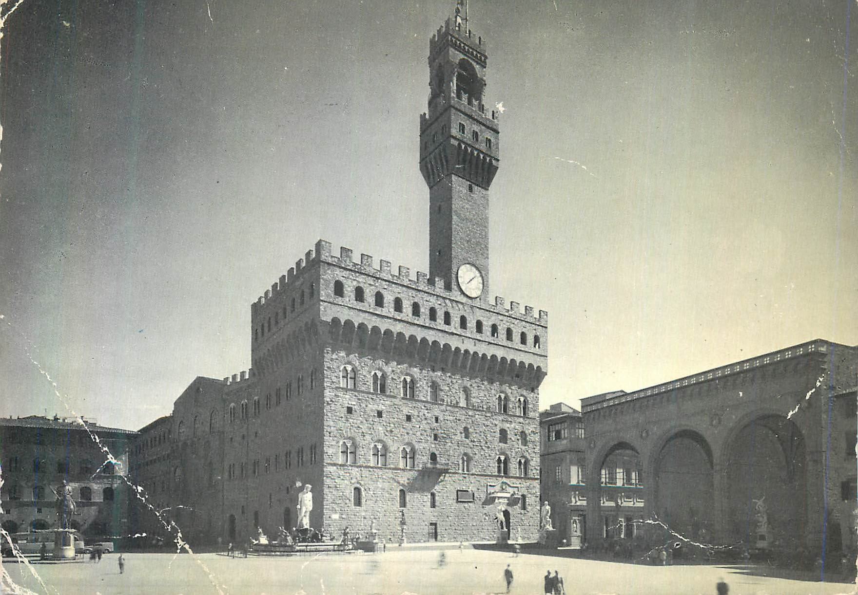 CPM Firenze Place de la Signoria Palais Vecchio