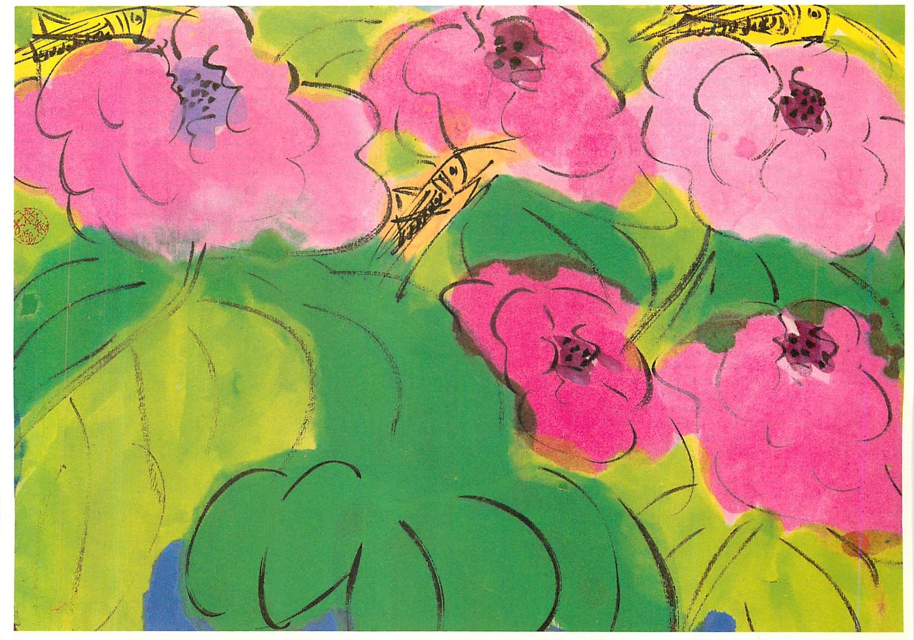 CPA Collection of artist Spring Hundred Camellia Open