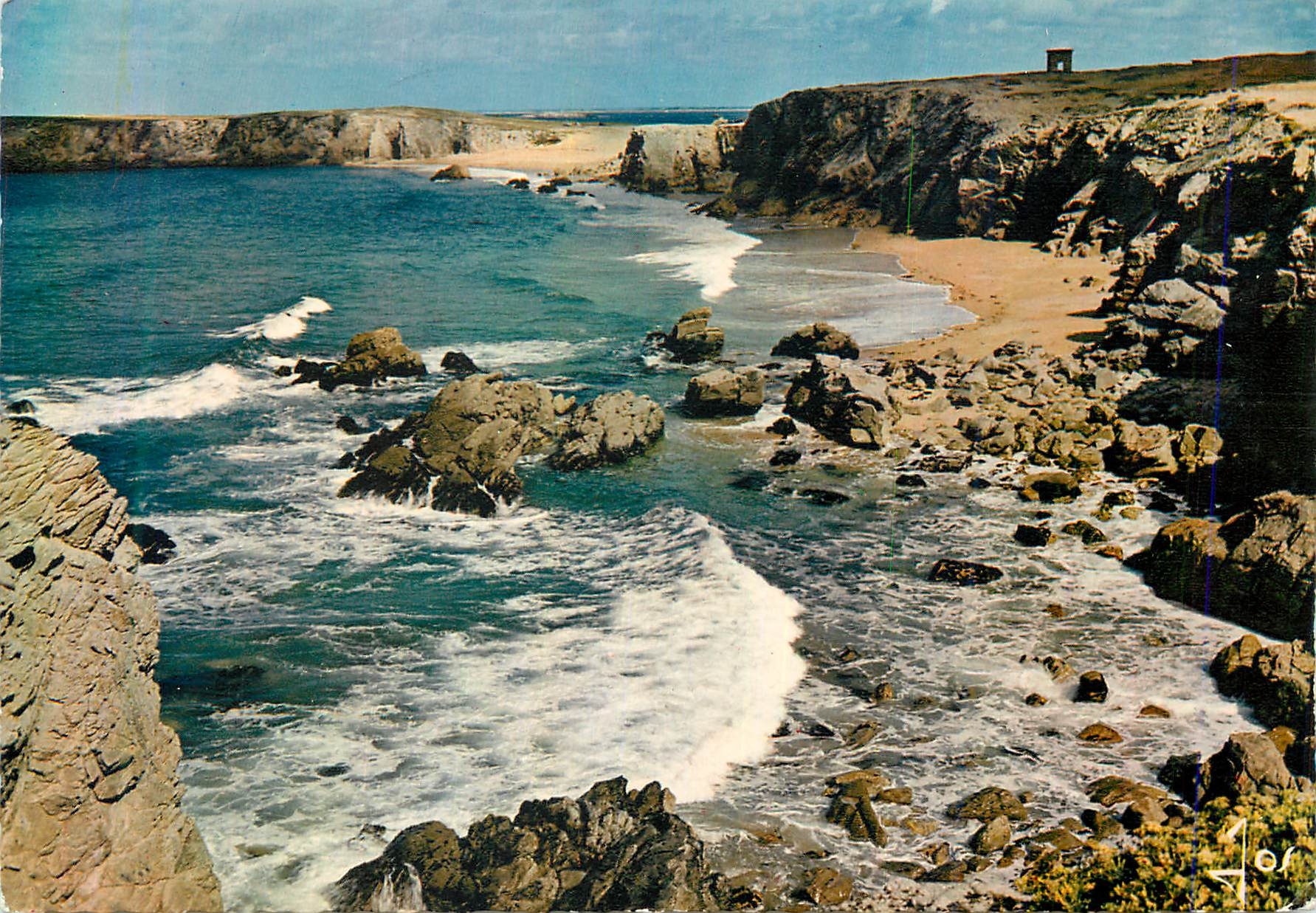 CPM Presqu'Ile de Quiberon La Bretagne en Couleurs La Cote Sauvage