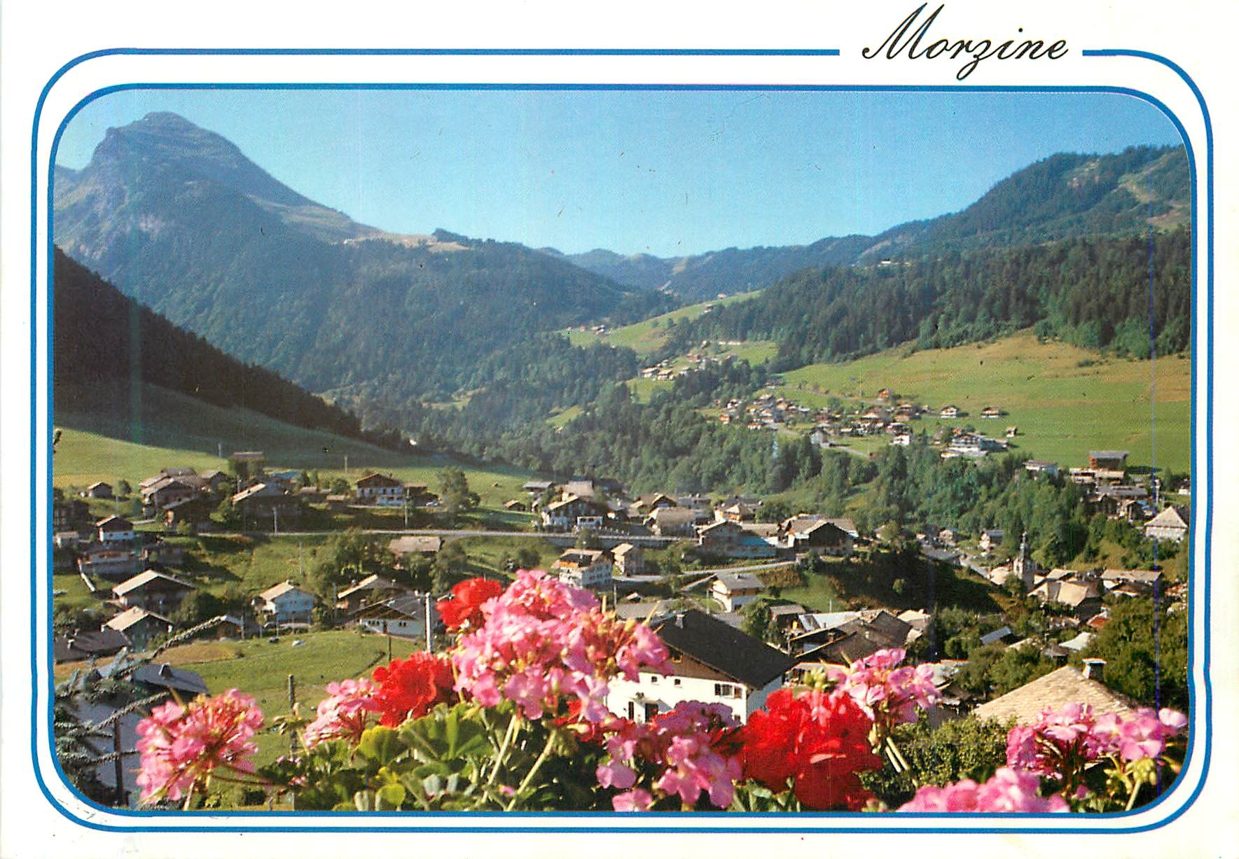 Morzine — Vue partielle du village — Editions Révalp Albertville