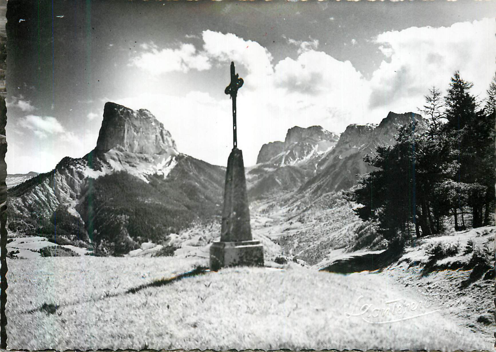 CPM Vue du Col de Lima Mont Aiguiller