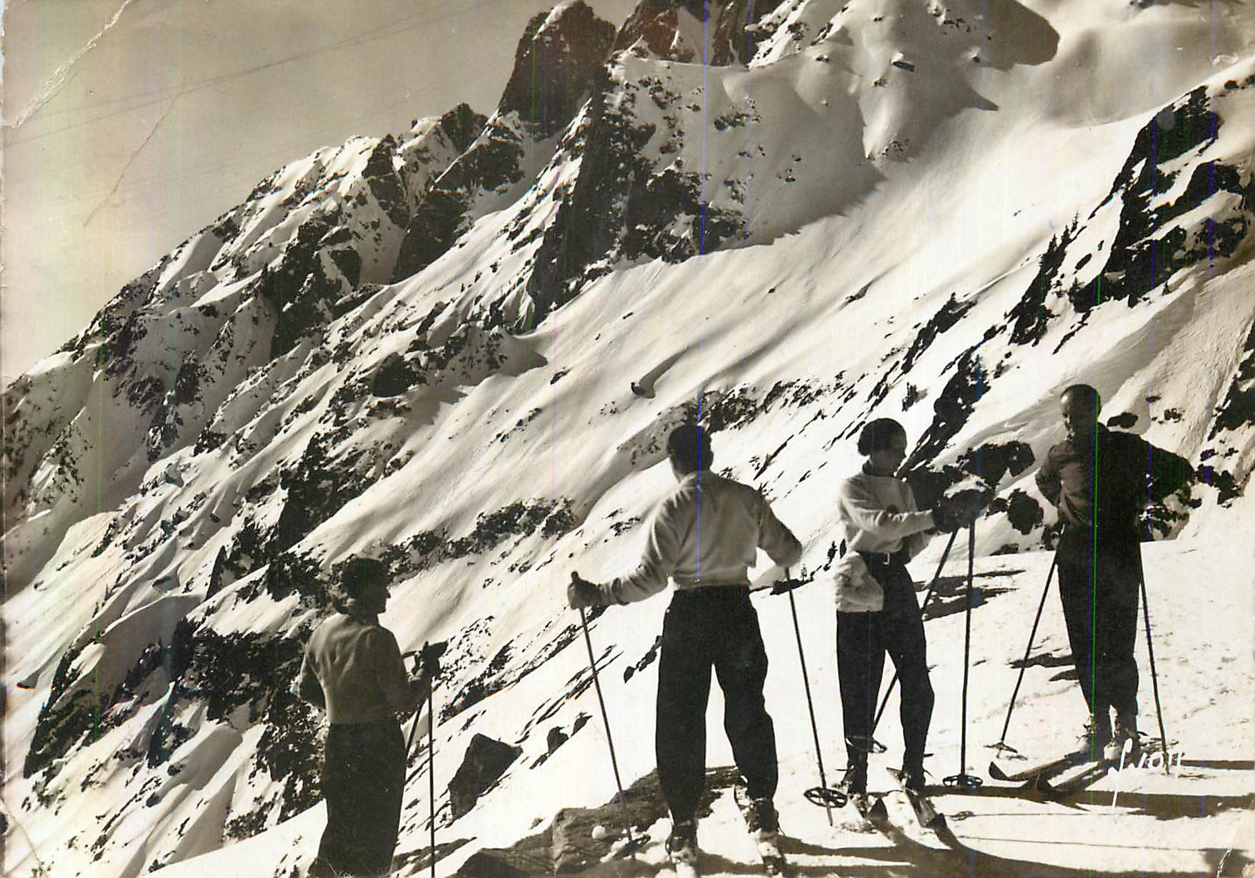 CPM Chamonix Mont Blanc (Hte Savoie) Les Pentes Neigeuses du Brevent Ski