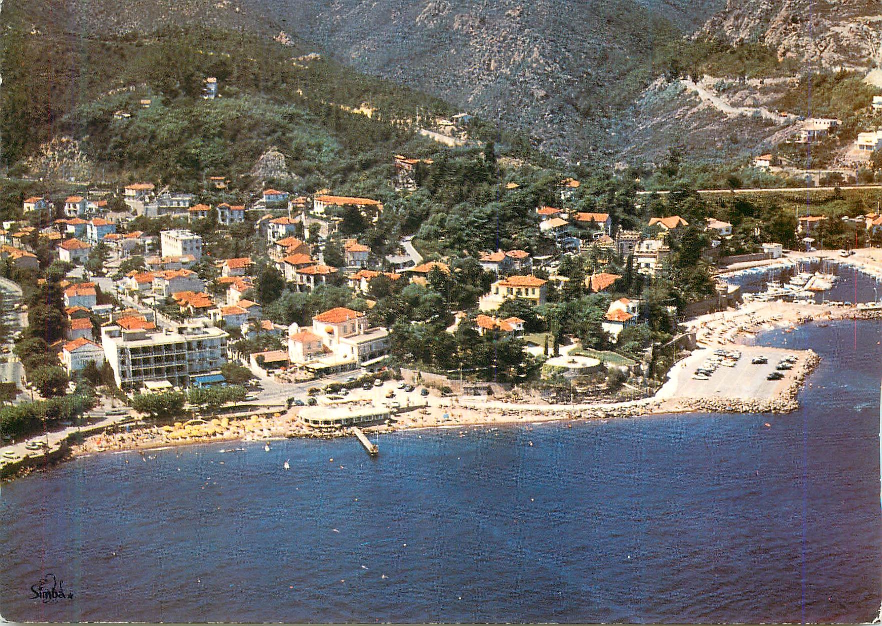 CPM Theoule Cote d'Azur Vue Generale Aerienne